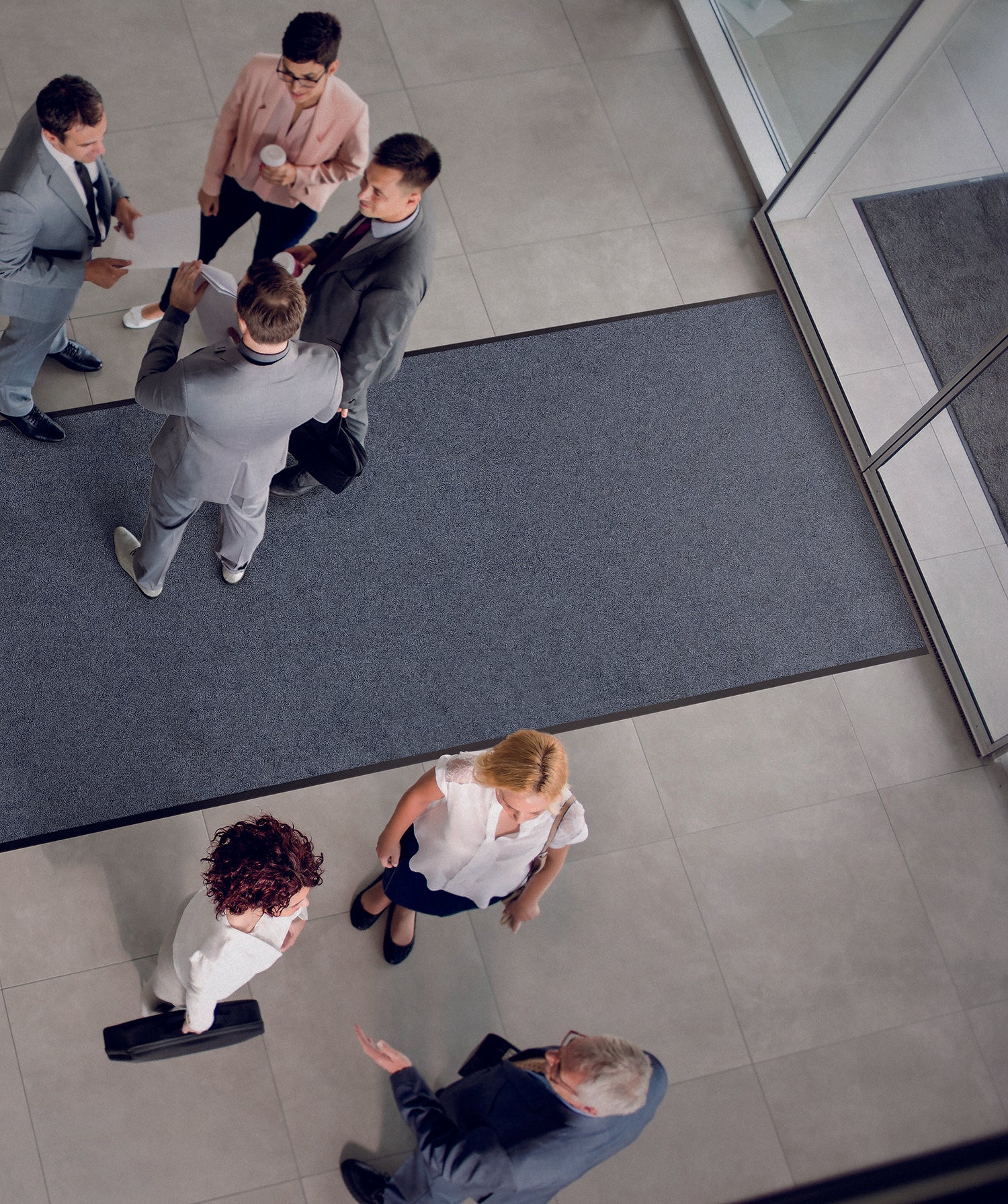 AFPASSET HØJ TRAFIK SMUDSMÅTTE MK PALACE, 04 SORT/LYSEGRÅ