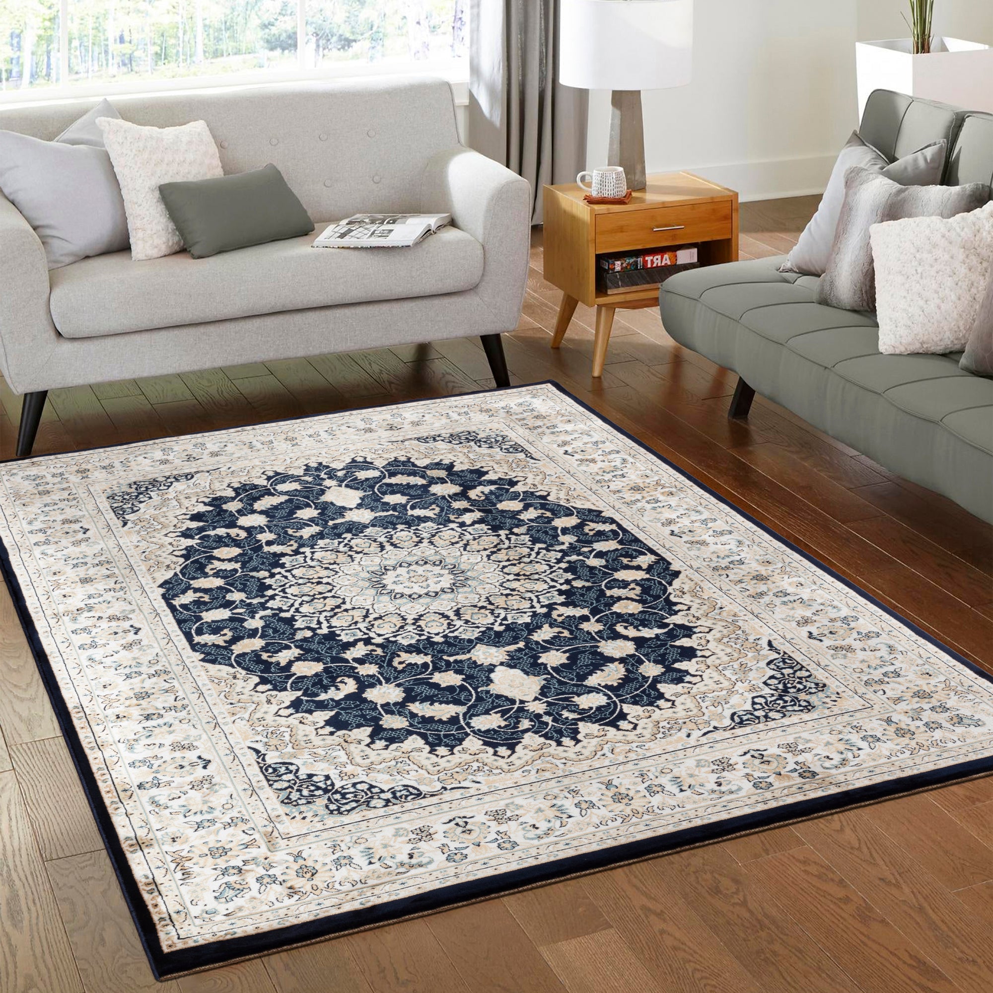 TAJMAHAL ORIENTALSK TÆPPE, TAJ100 NAVY