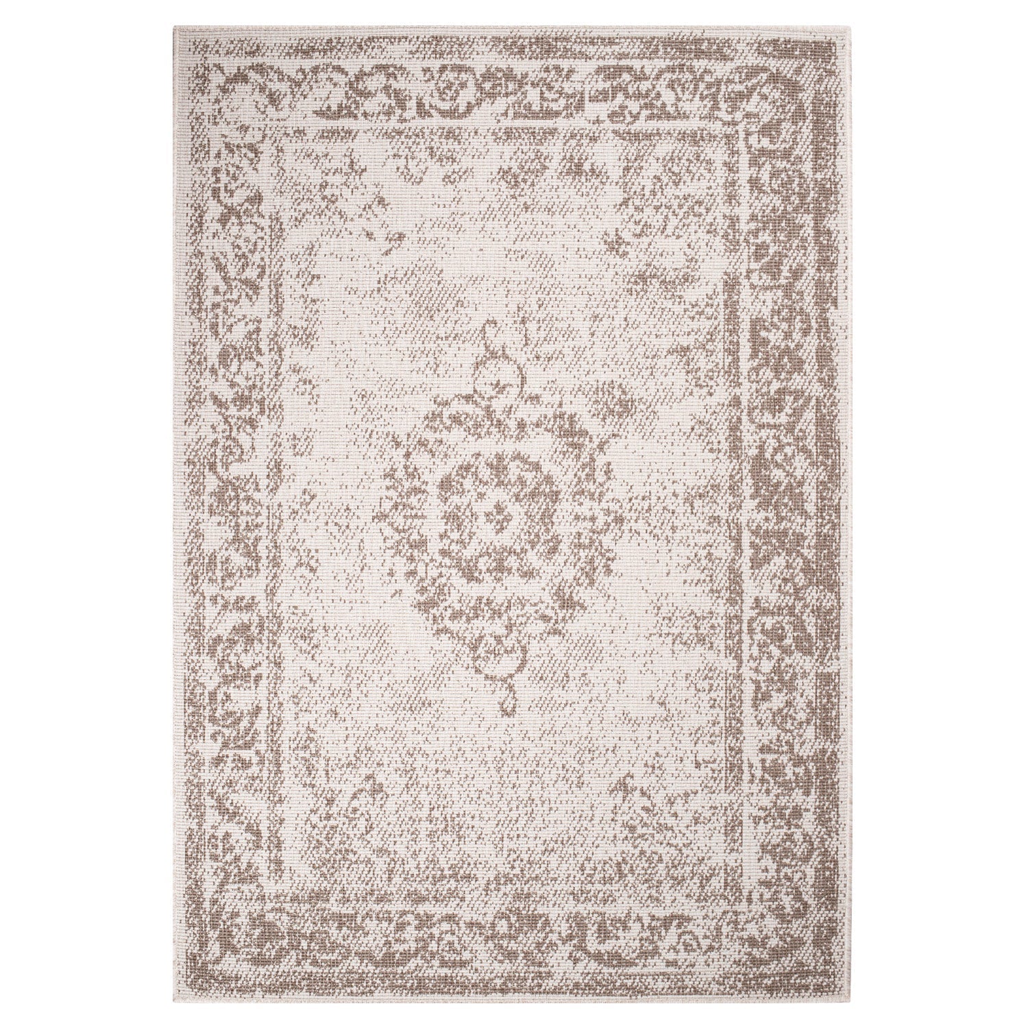 VENDBART DUO TÆPPE-5577-CREME