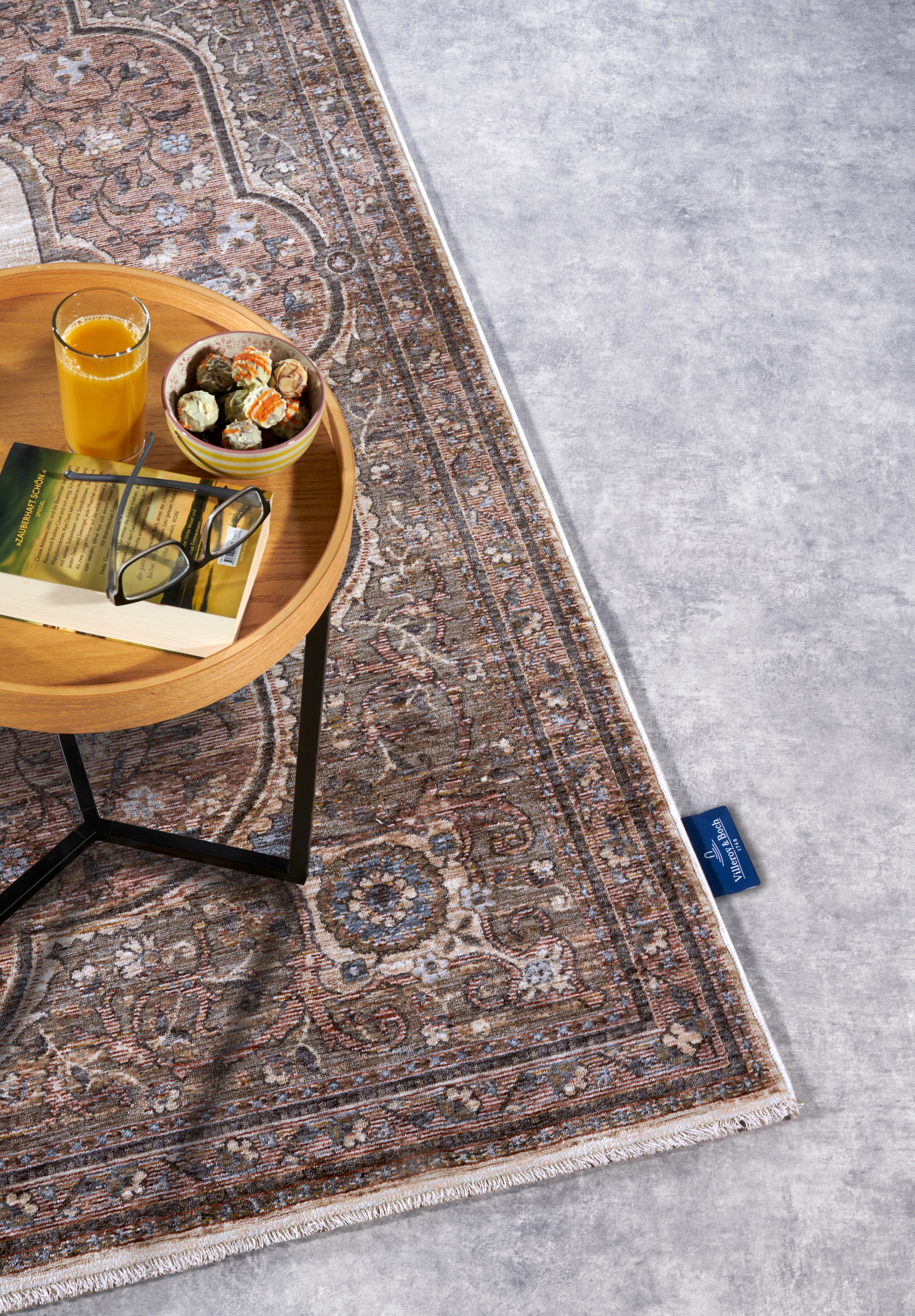 VILLEROY & BOCH 106133 ORIENTALSK TÆPPE, RENATA RØD-MULTI