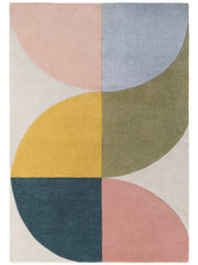 TED BAKER WESTMINSTER ULDTÆPPE, SAVILE CREME-MULTI
