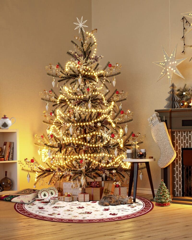 VILLEROY & BOCH TOY'S DELIGHT JULETÆPPE, 106217 RØD-MULTI