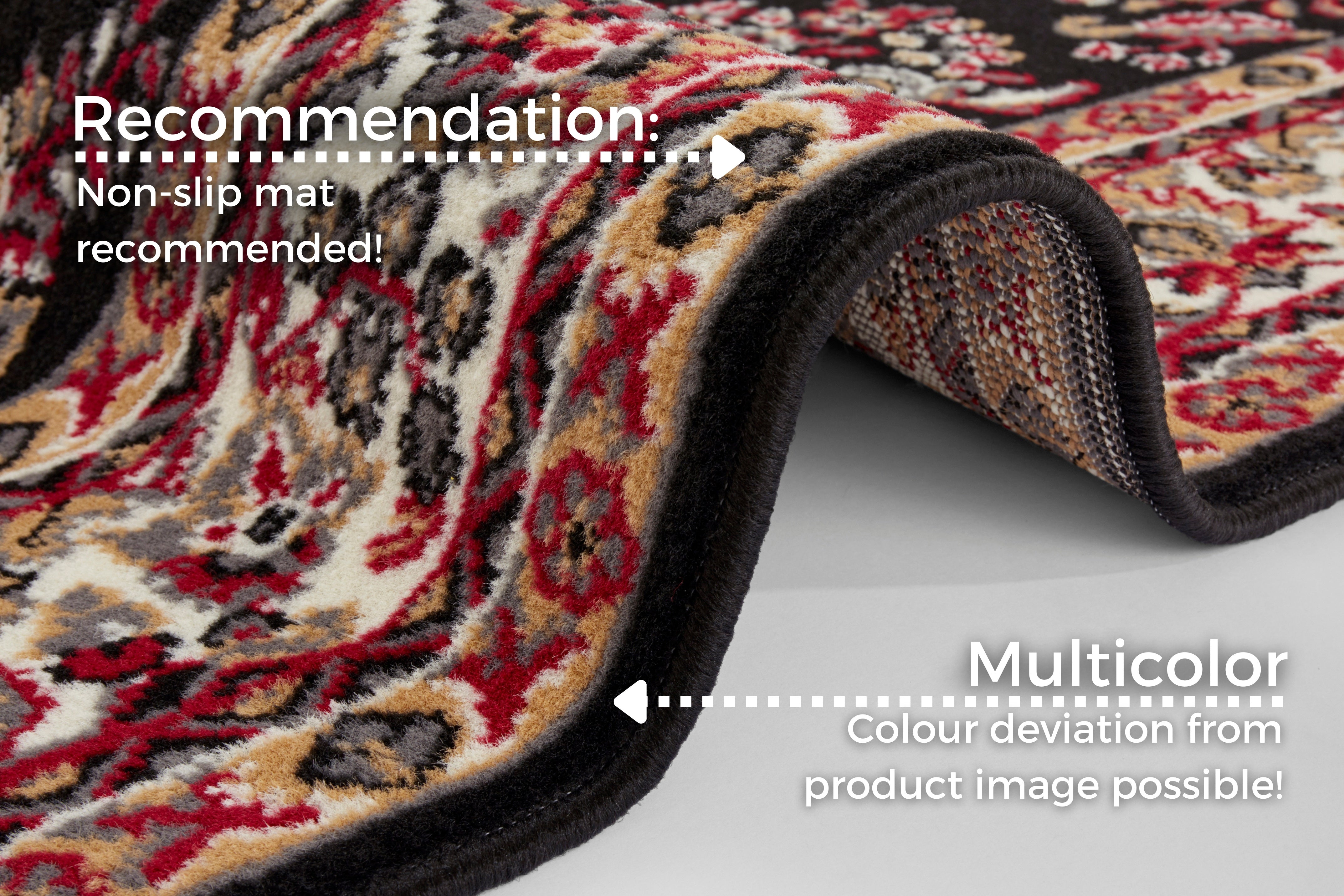 HANSE HOME ORIENTALSK TÆPPE AYDIN, SORT 104350