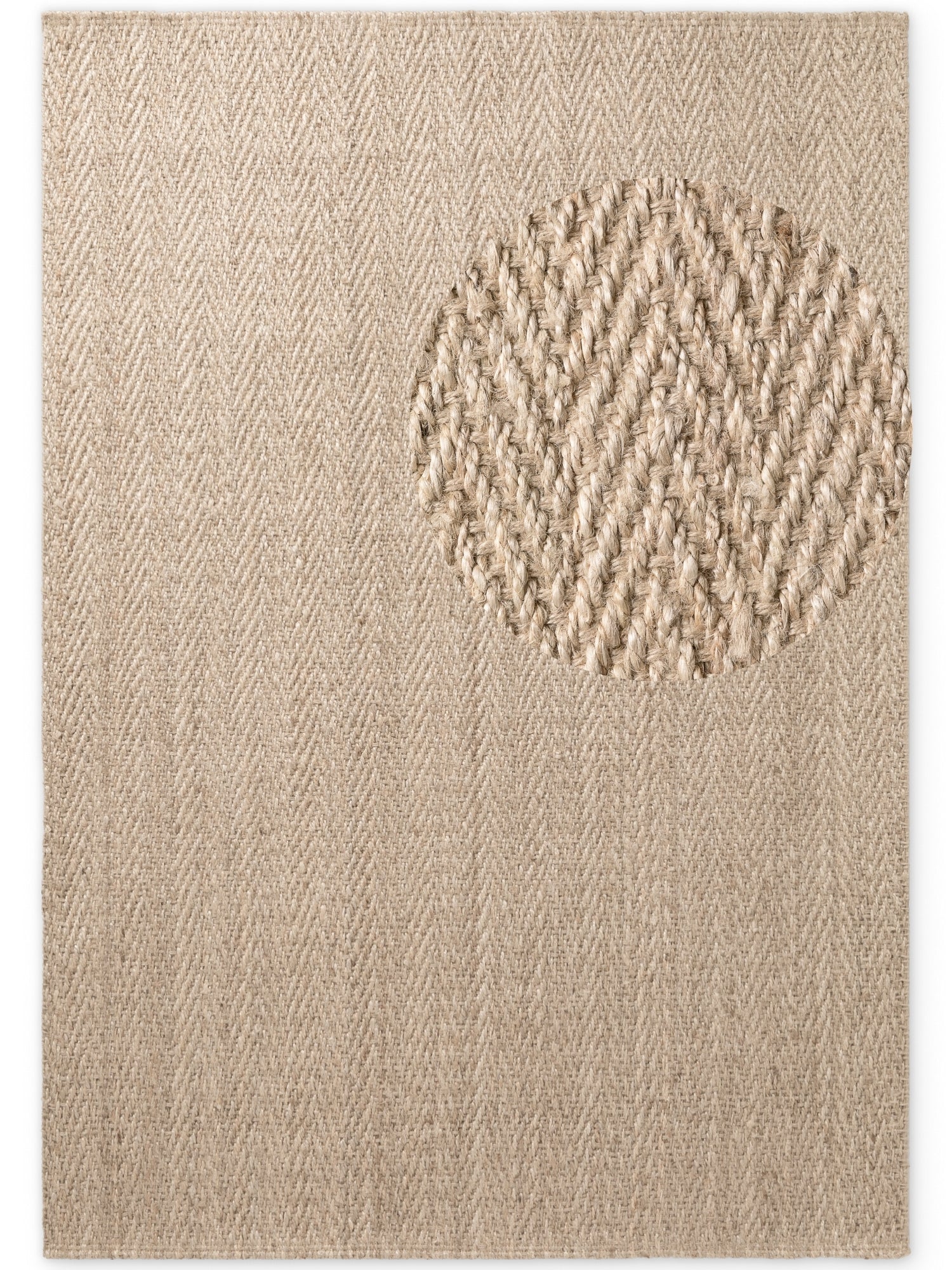 VILLEROY & BOCH 1851 JUTE TÆPPE MIRABELLE, NATURLIG ELFENBEN