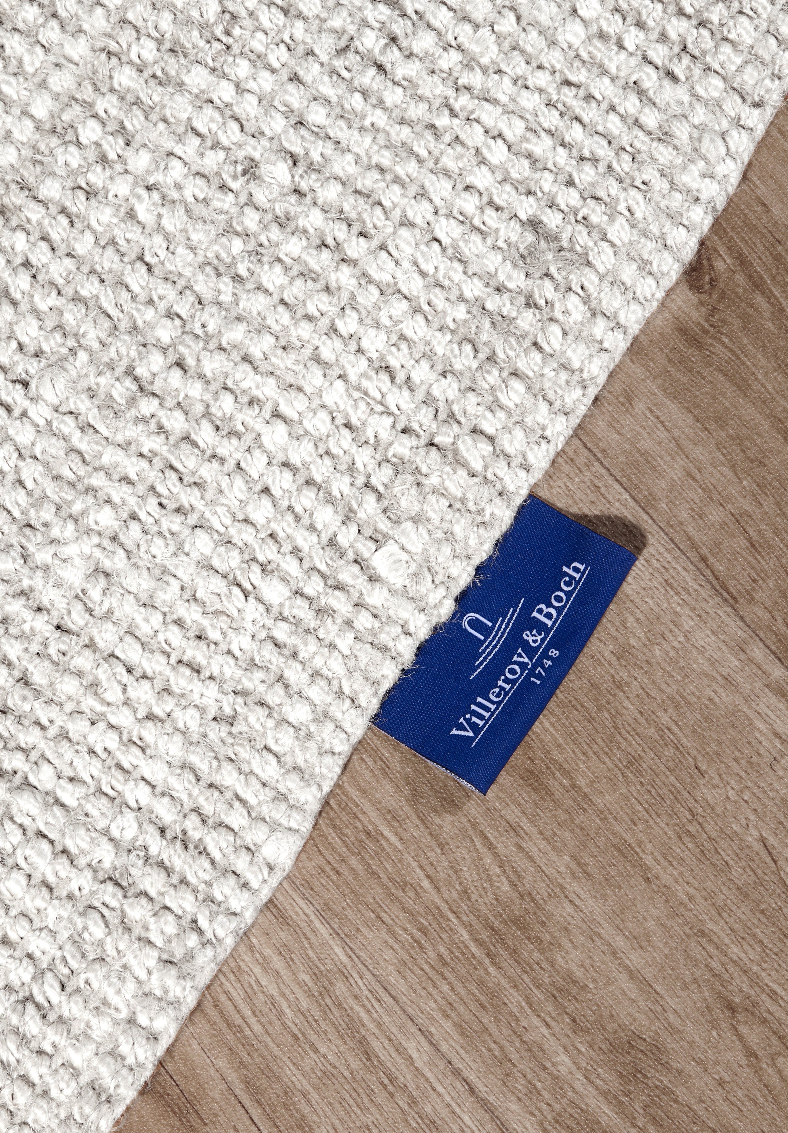 VILLEROY & BOCH 1791 JUTE TÆPPE ROSALIE, HVID