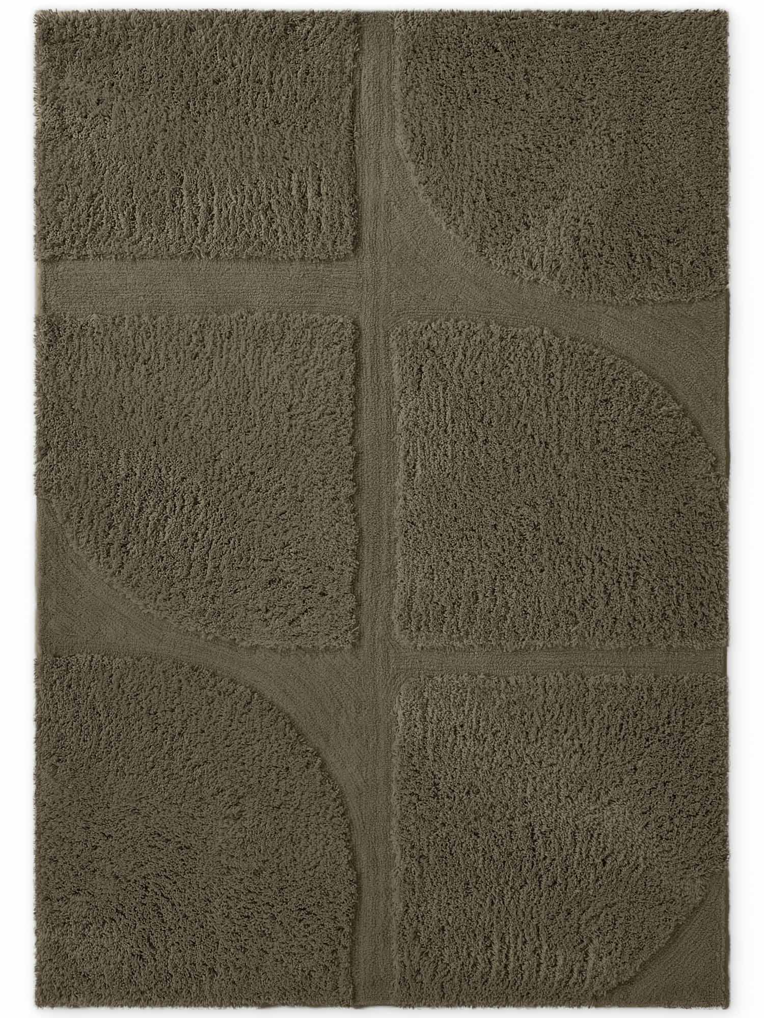 TED BAKER LAMBETH HØJLUVET TÆPPE JASPER, GRØN