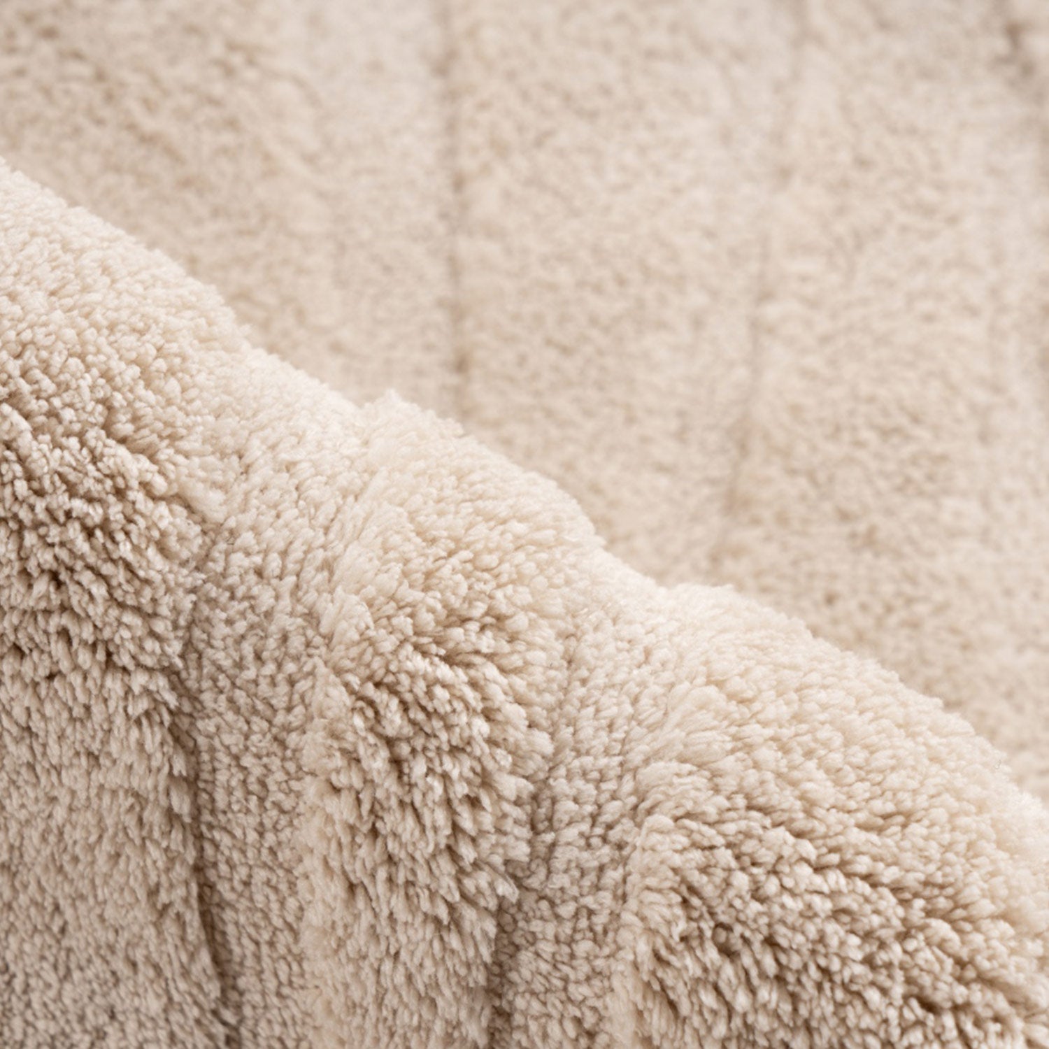 WAVY SOFT BADEMÅTTE, 400 BEIGE