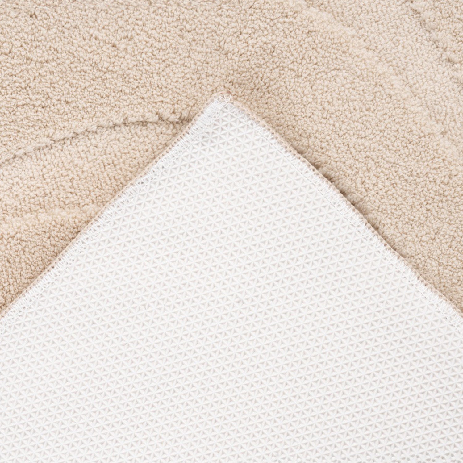 WAVY SOFT BADEMÅTTE, 400 BEIGE