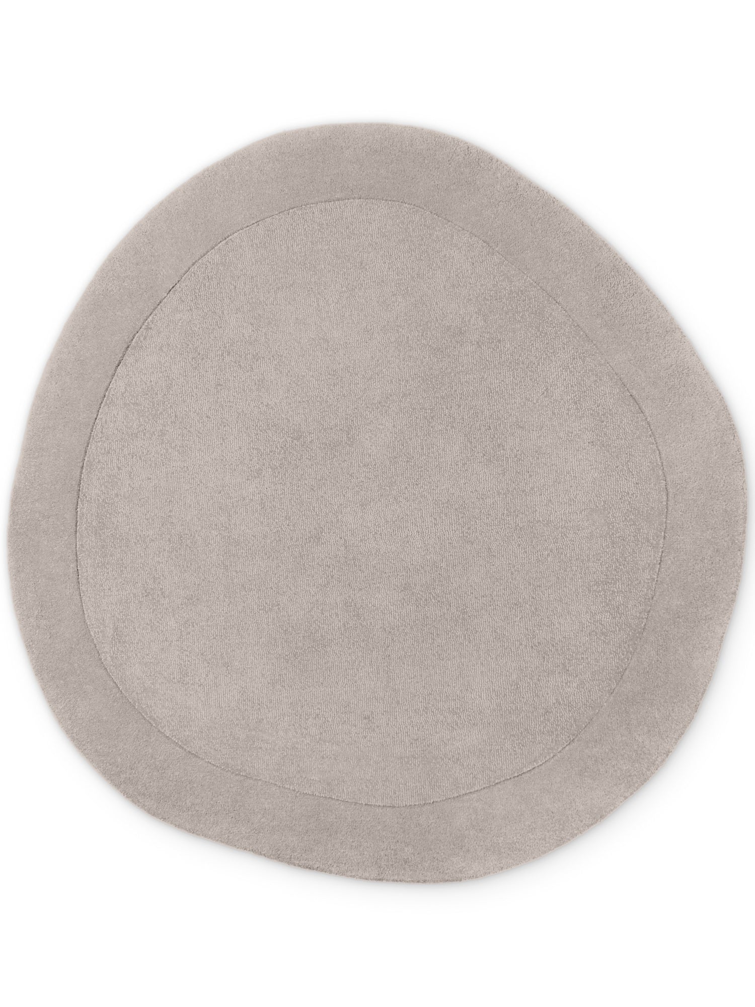 VILLEROY & BOCH 1812 ULDTÆPPE - ORGANISK RUND KARI, NATURLIG-GRÅ