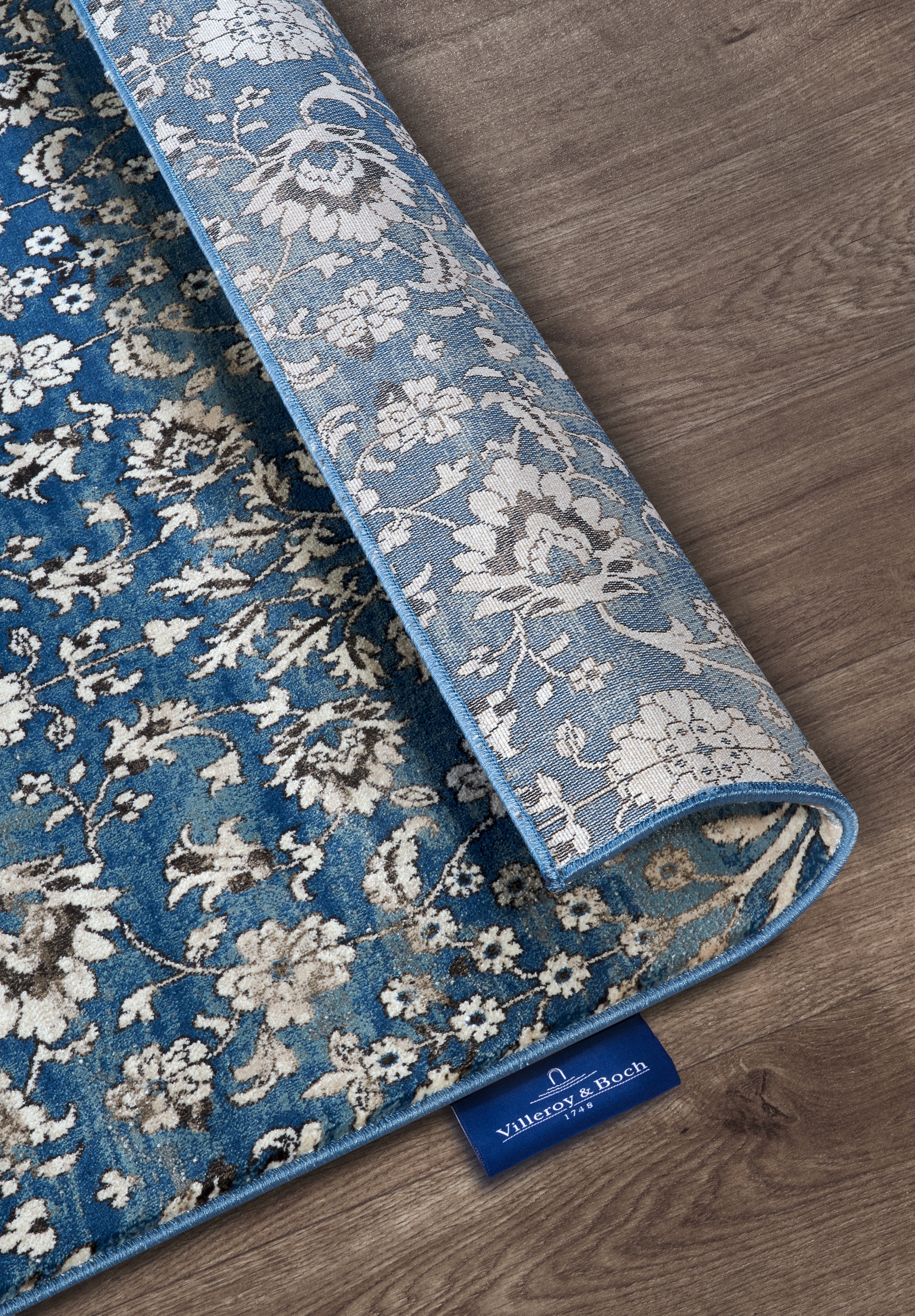 VILLEROY & BOCH 106119 ORIENTALSK TÆPPE, ERNEST BLÅ-CREME