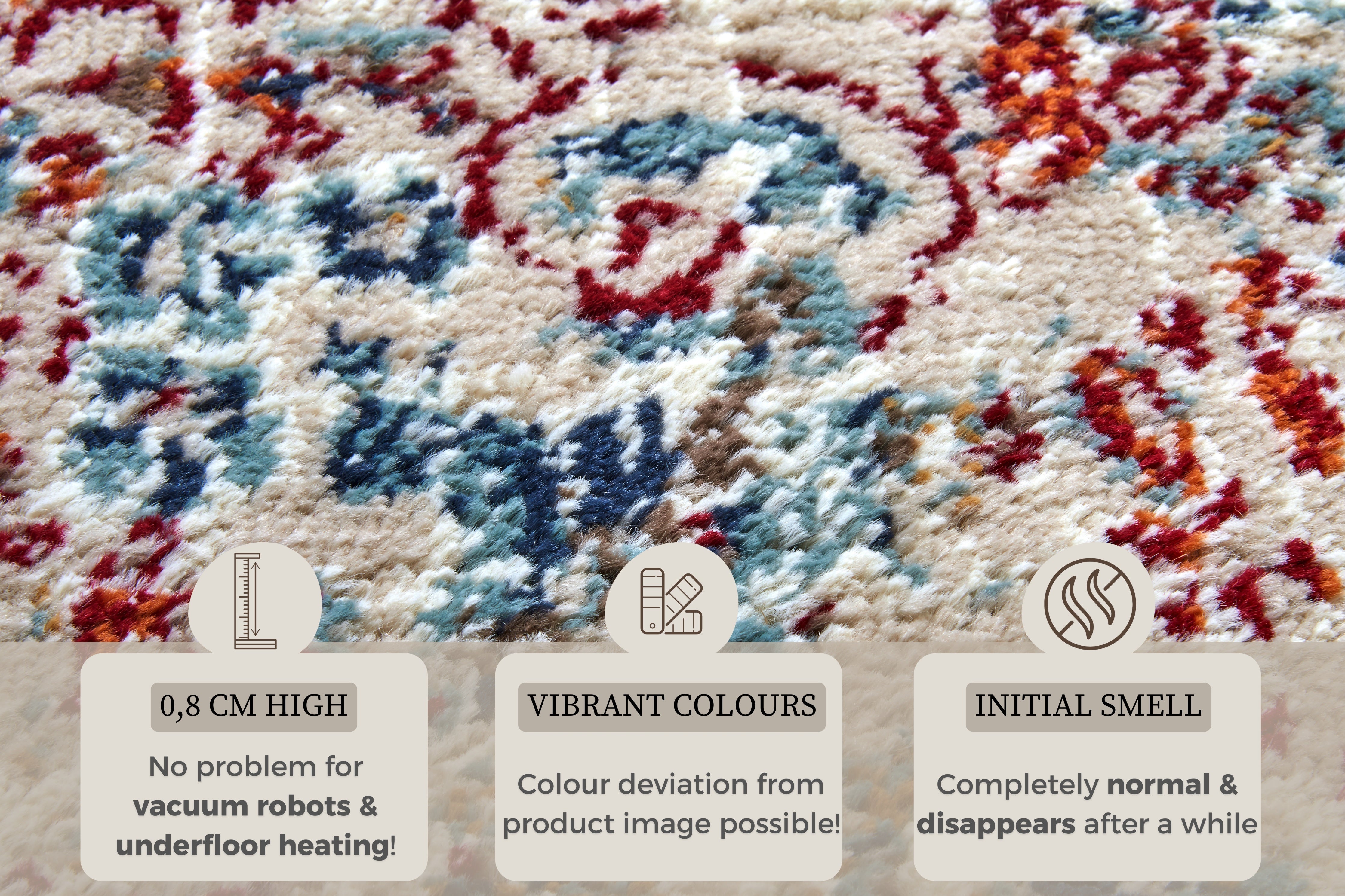 LUXOR TÆPPE CREME 105639