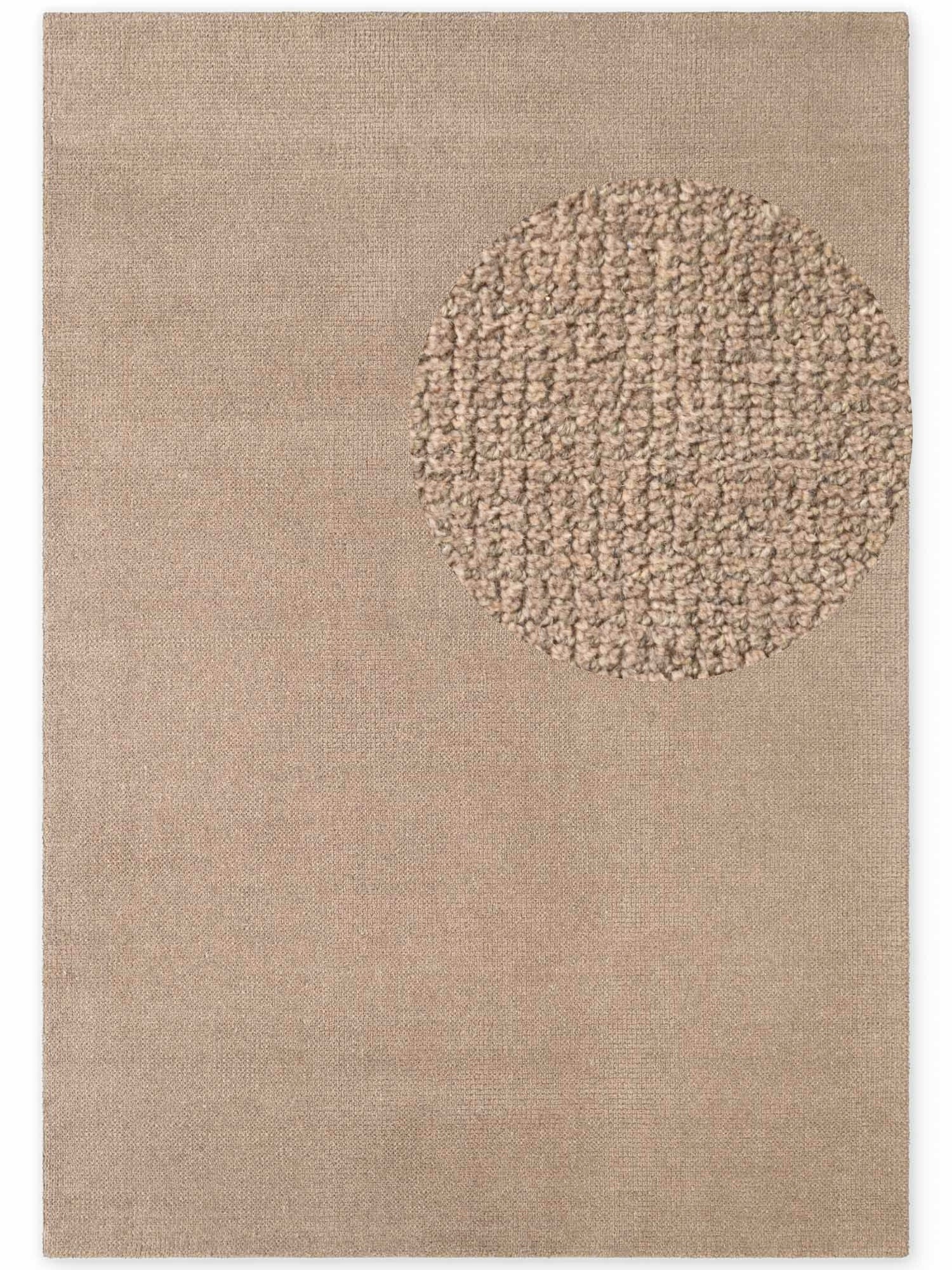 TED BAKER GREENWICH ULDTÆPPE, BEIGE