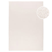 ALMA MODERNE VASKBART TÆPPE, 200 IVORY