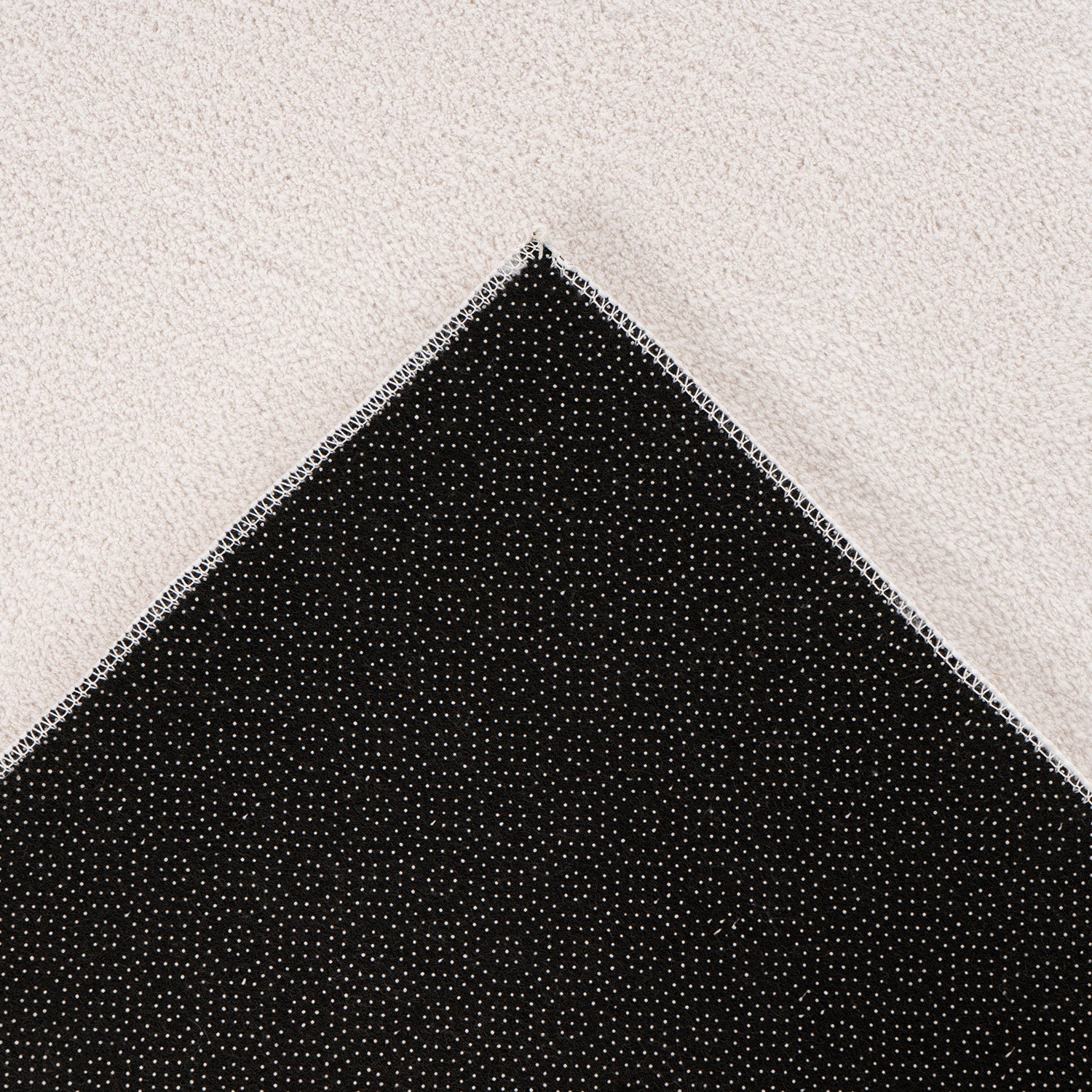 ALMA MODERNE VASKBART TÆPPE, 200 IVORY