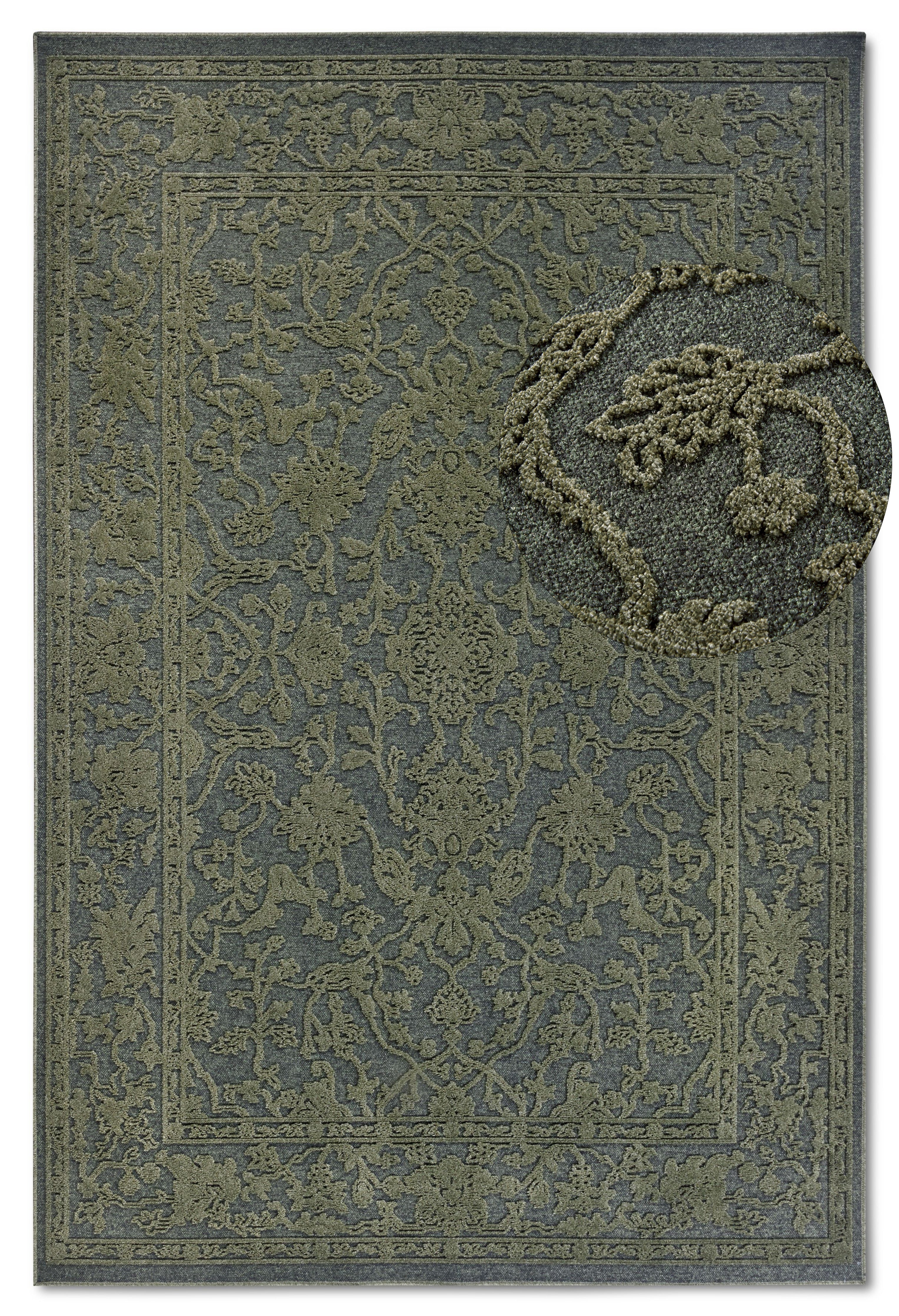 VILLEROY & BOCH 106148 HØJ-LAV LUV TÆPPE, AMBROISE JUNGLE GRØN