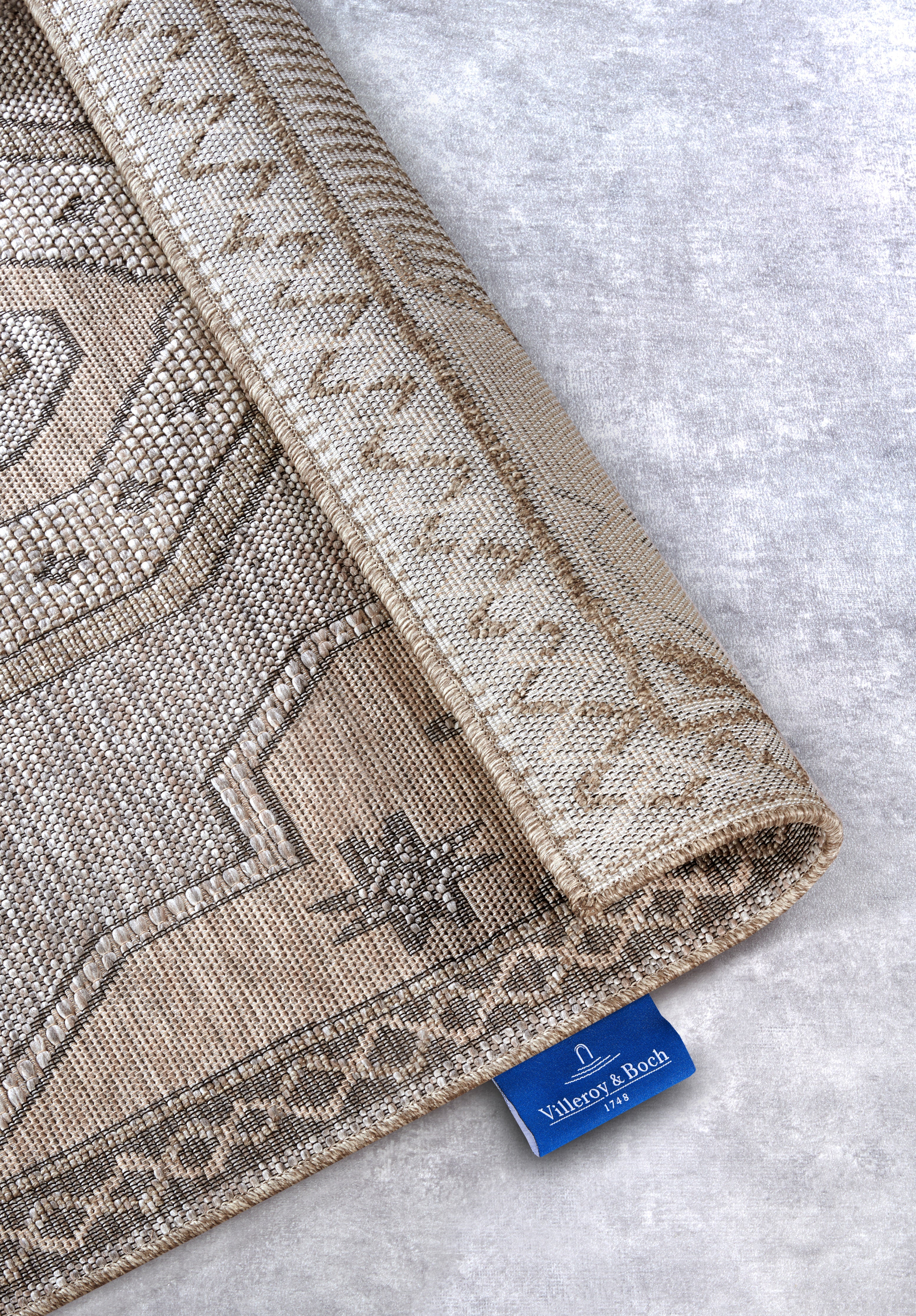 VILLEROY & BOCH 106079 IND - OG UDENDØRS TÆPPE ROBERT, NATURLIG BRUN