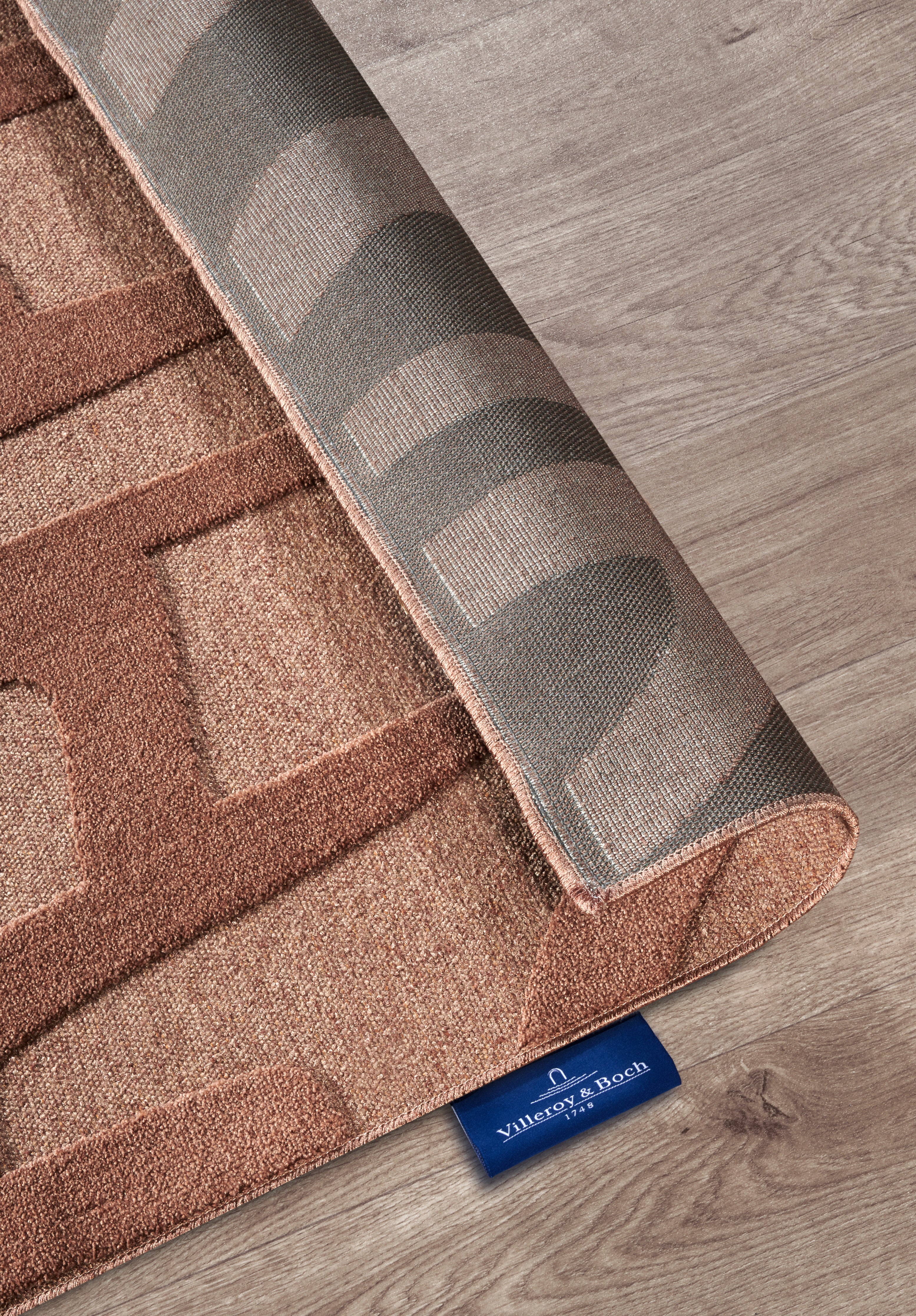 VILLEROY & BOCH 106143 HØJ-LAV LUV TÆPPE, THERESE NATURAL KOBBER