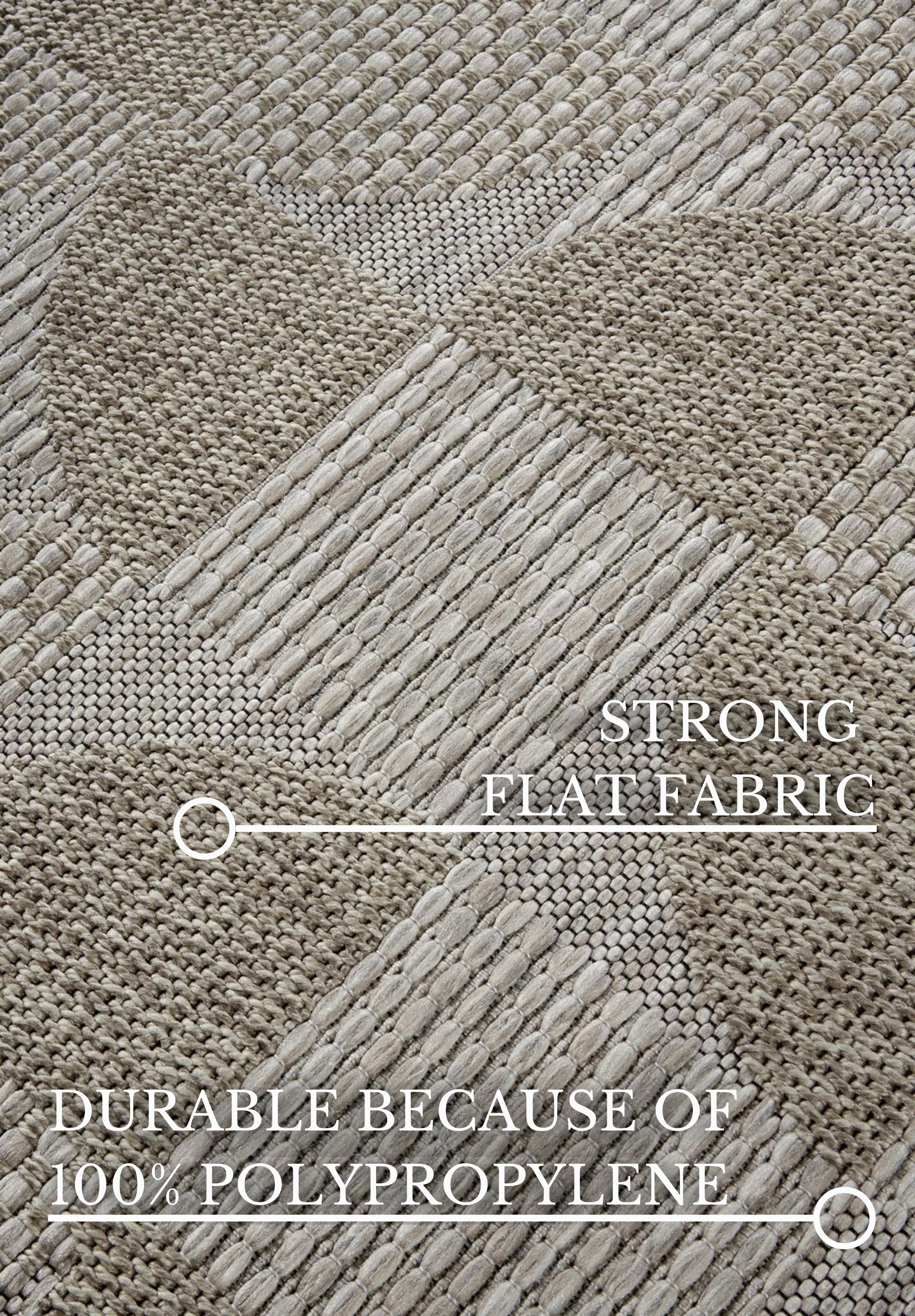 VILLEROY & BOCH 106078 IND - OG UDENDØRS TÆPPE MARGARETHA, NATURLIG BRUN