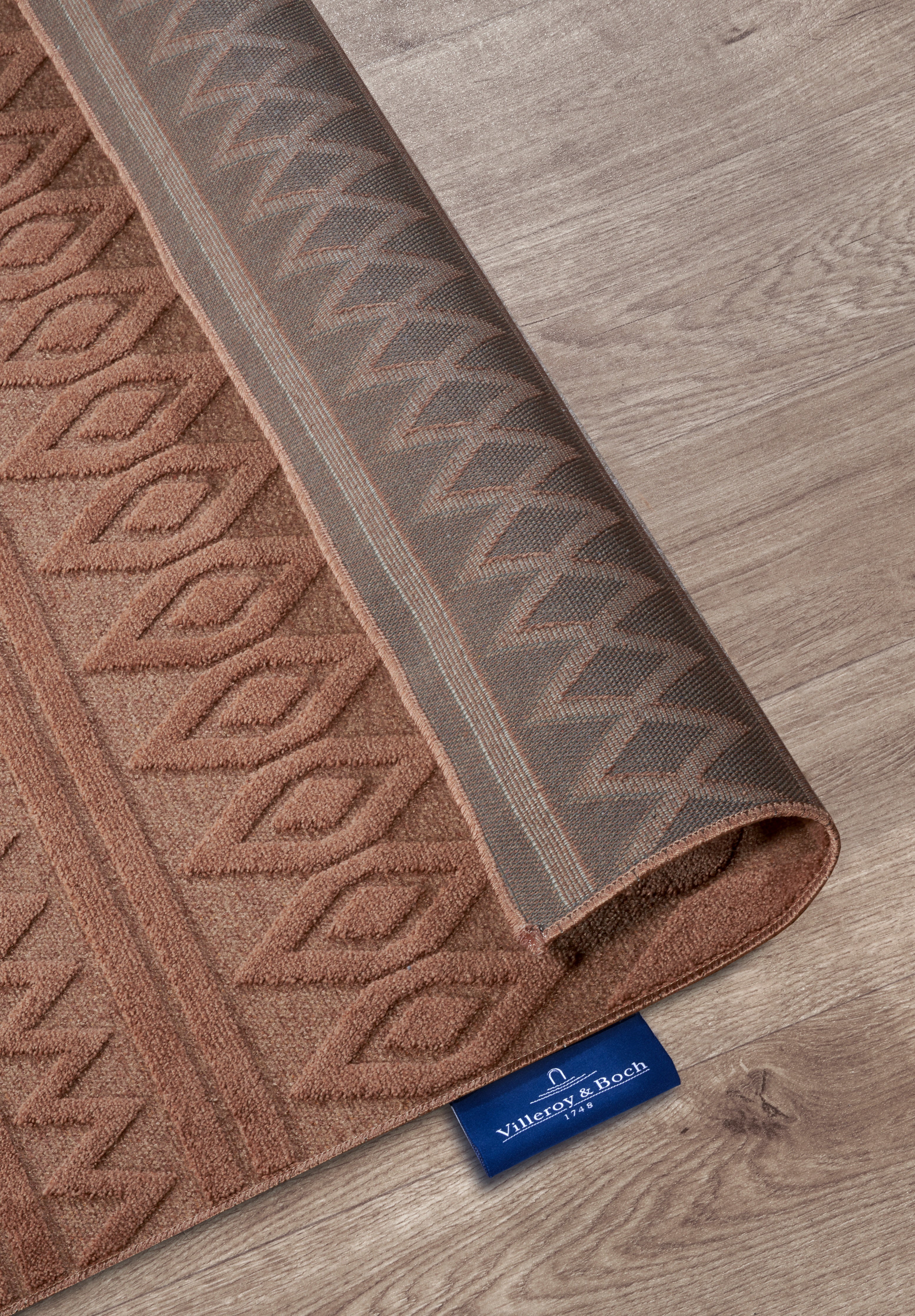 VILLEROY & BOCH 106139 HØJ-LAV LUV TÆPPE, CATHERINE NATURLIG-KOBBER