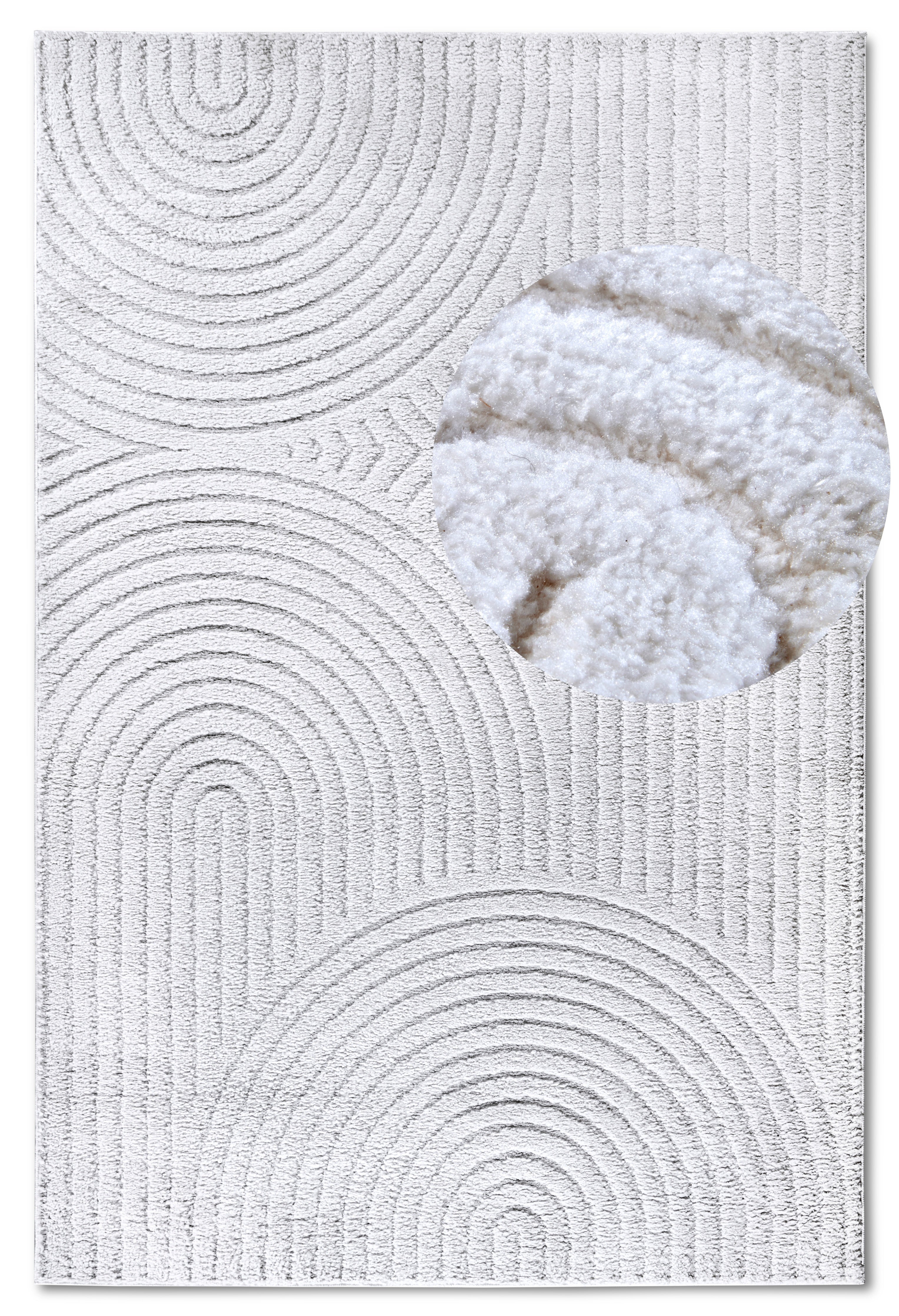 NEW YORK TÆPPE, HVID 106203