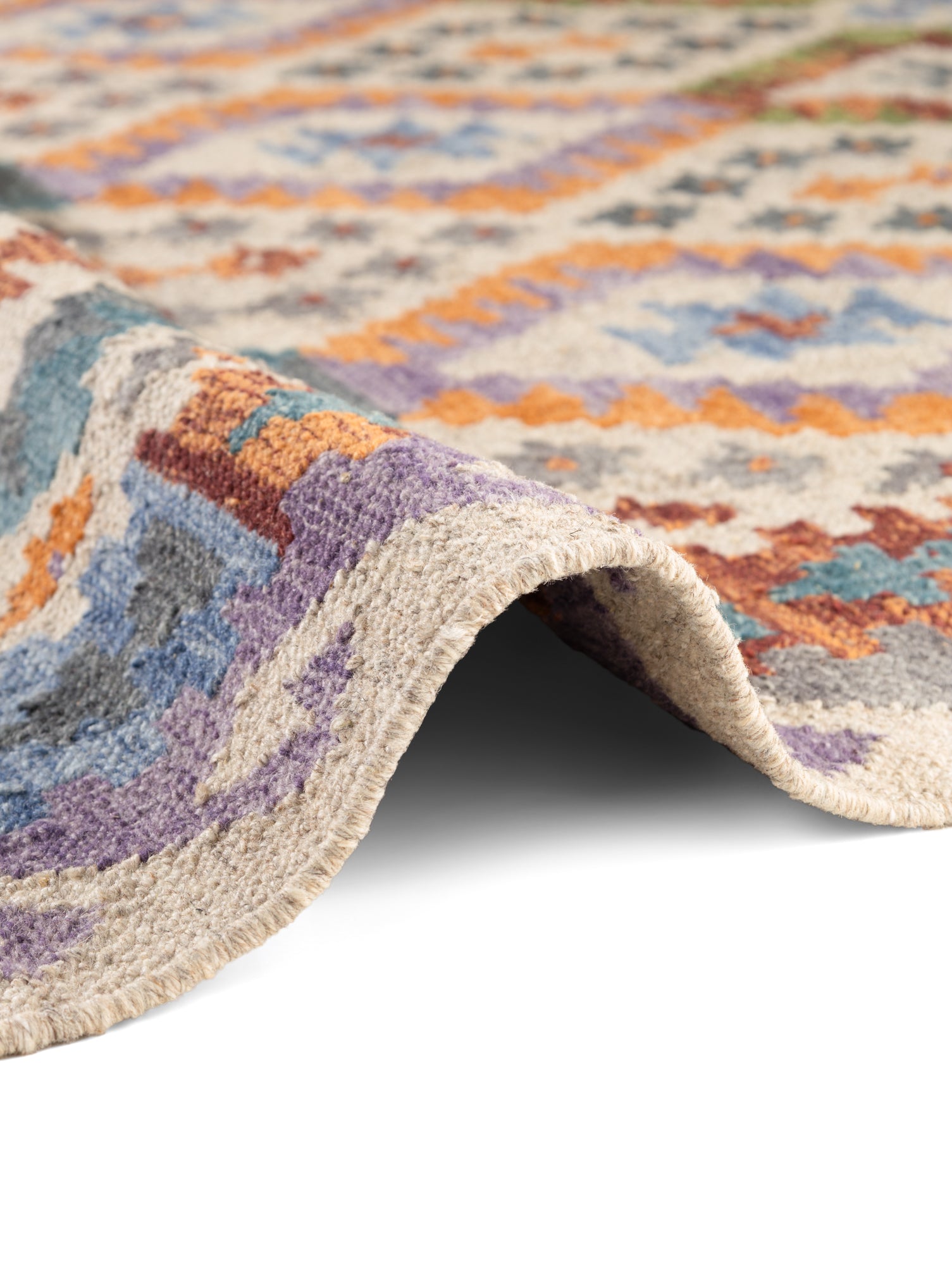 HANSE HOME KAMAL - AFGHANSK KELIM TÆPPE, 106242 CREME-MULTI