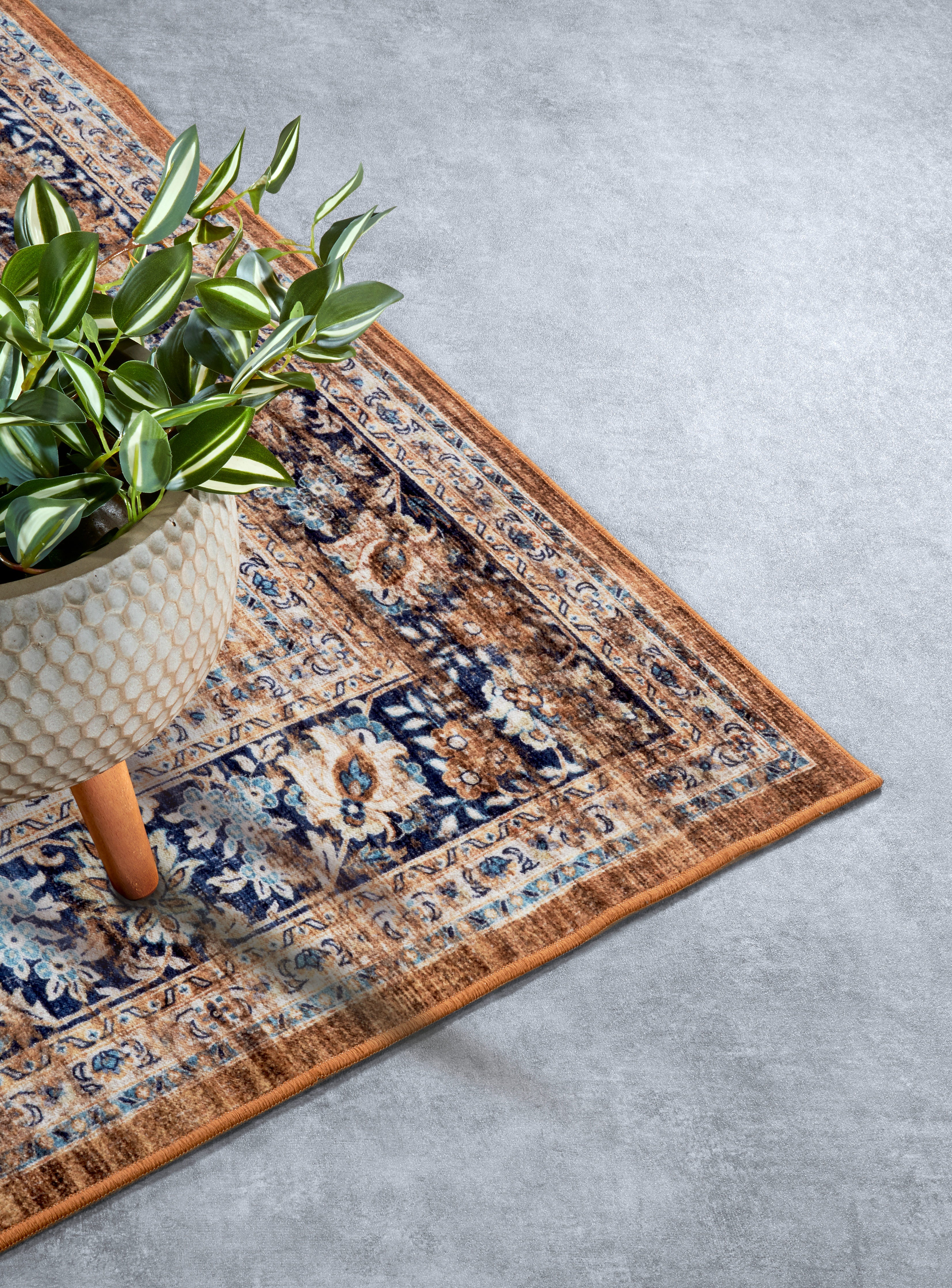 HANSE HOME ASYA TÆPPE KOBBERBLÅ - 106041