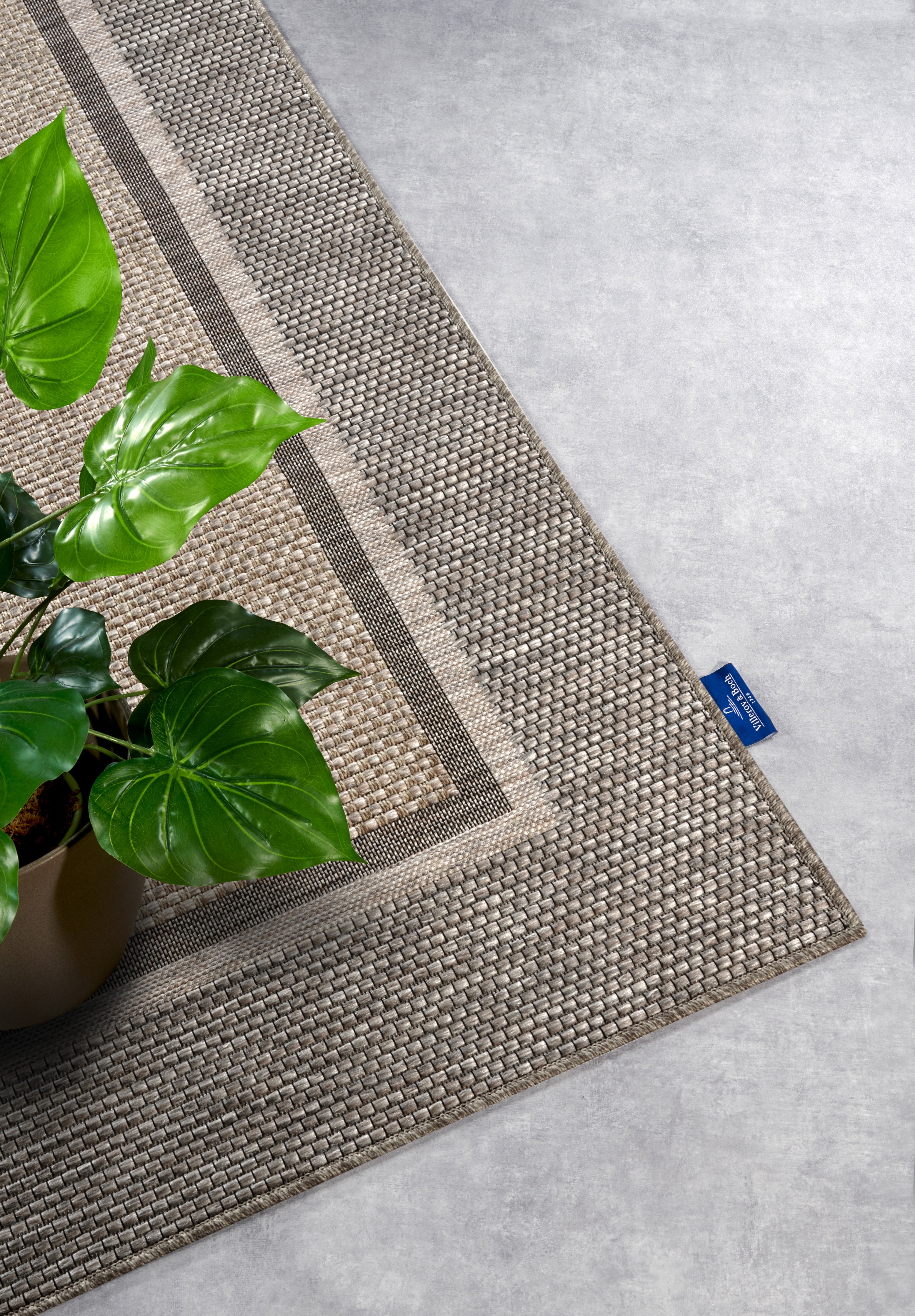 VILLEROY & BOCH 106076 IND - OG UDENDØRS TÆPPE LUITWIN, NATURLIG BRUN