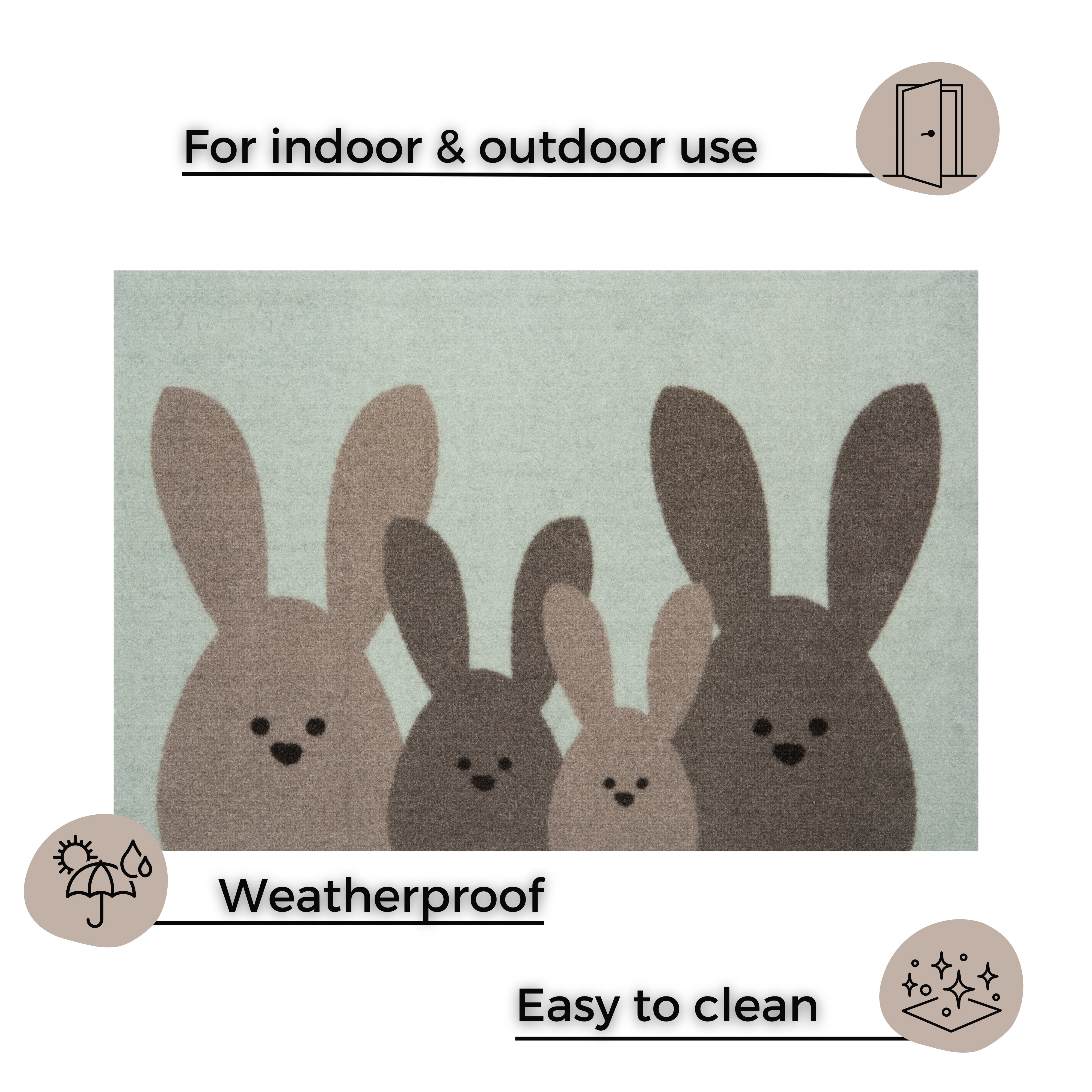 PRINTY MÅTTE NINUS, GRØN-BRUN 104453