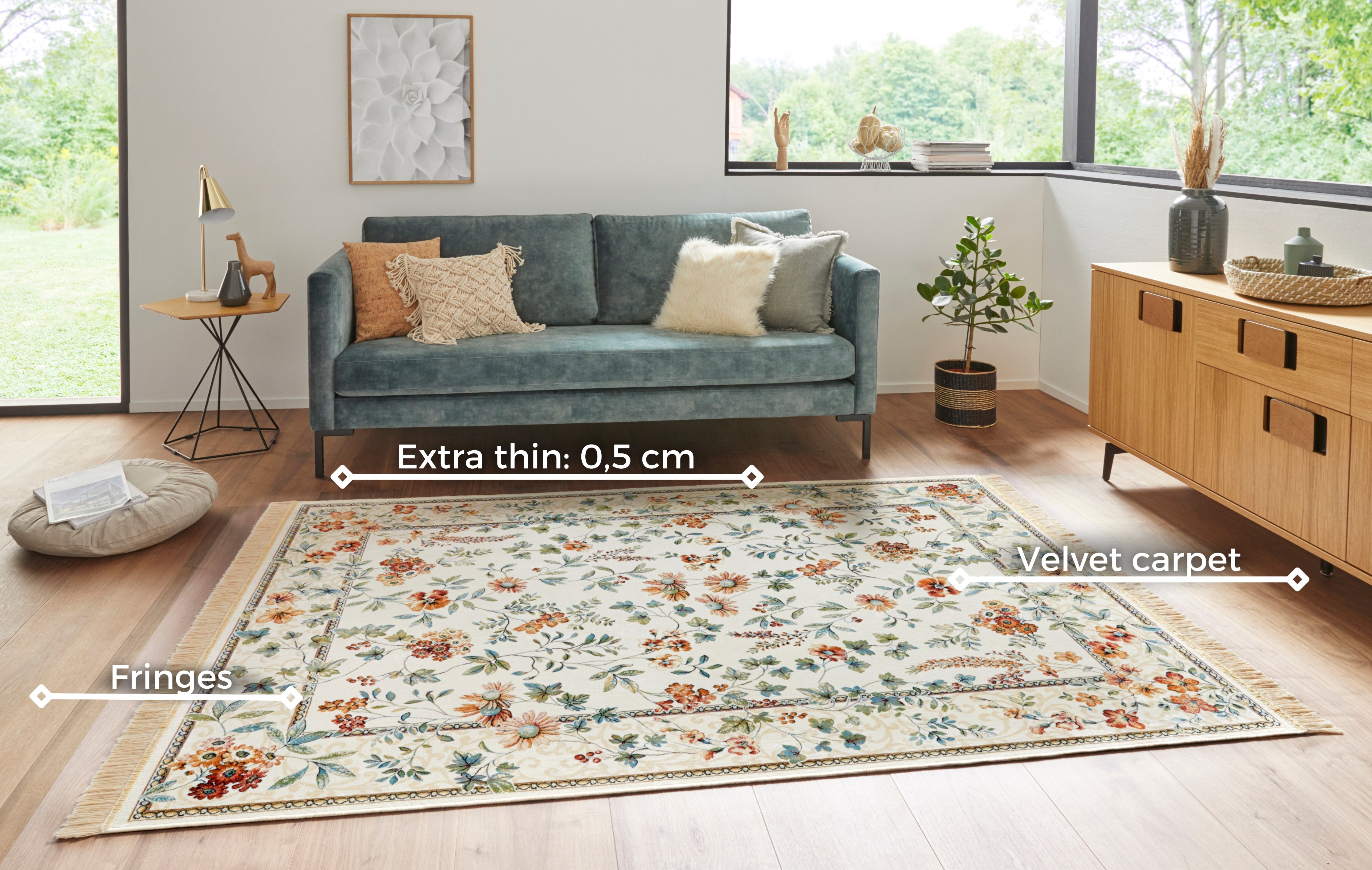 HANSE HOME NAVEH TÆPPE, CREME 104376