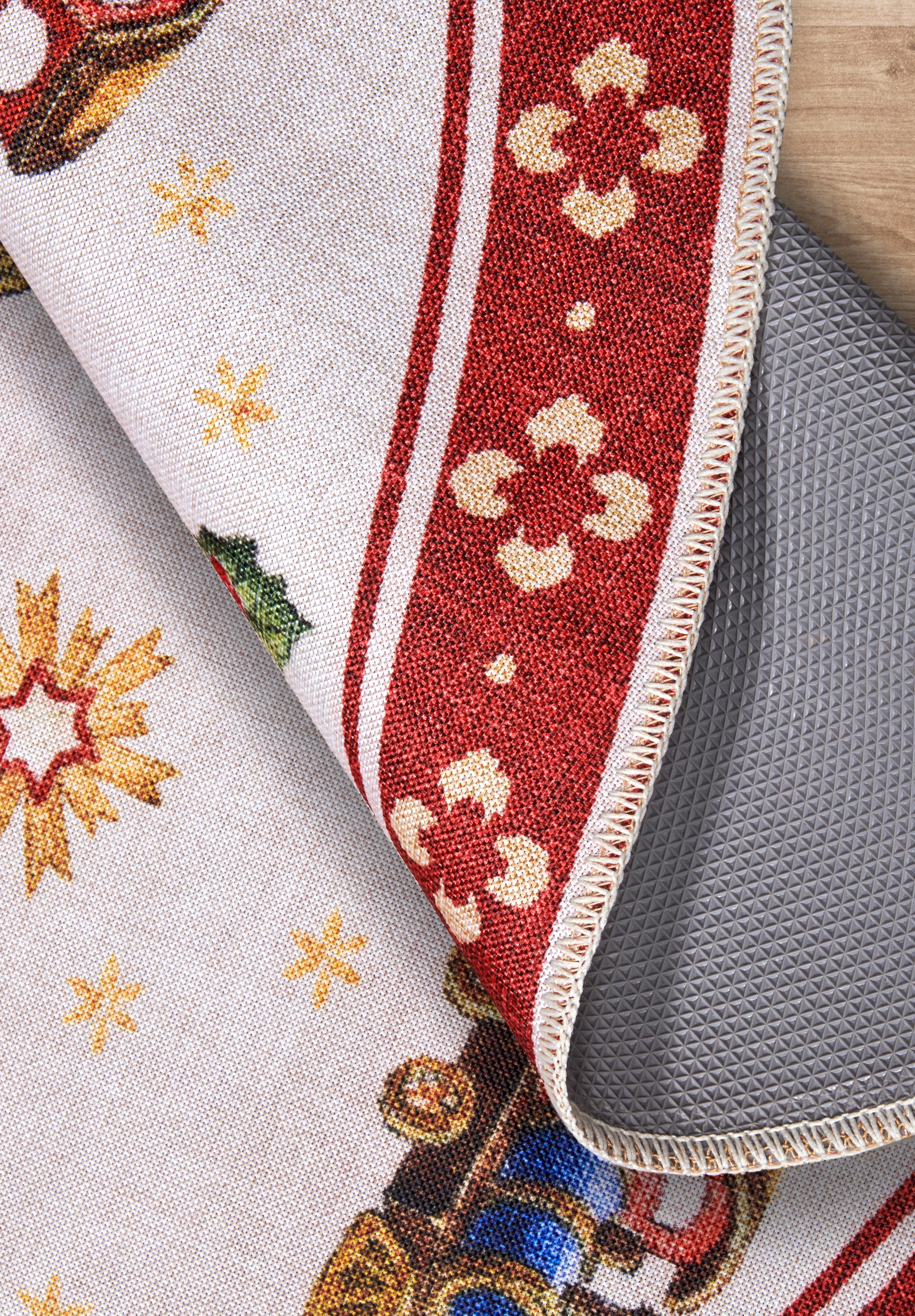 VILLEROY & BOCH TOY'S DELIGHT JULETÆPPE, RØD-MULTI