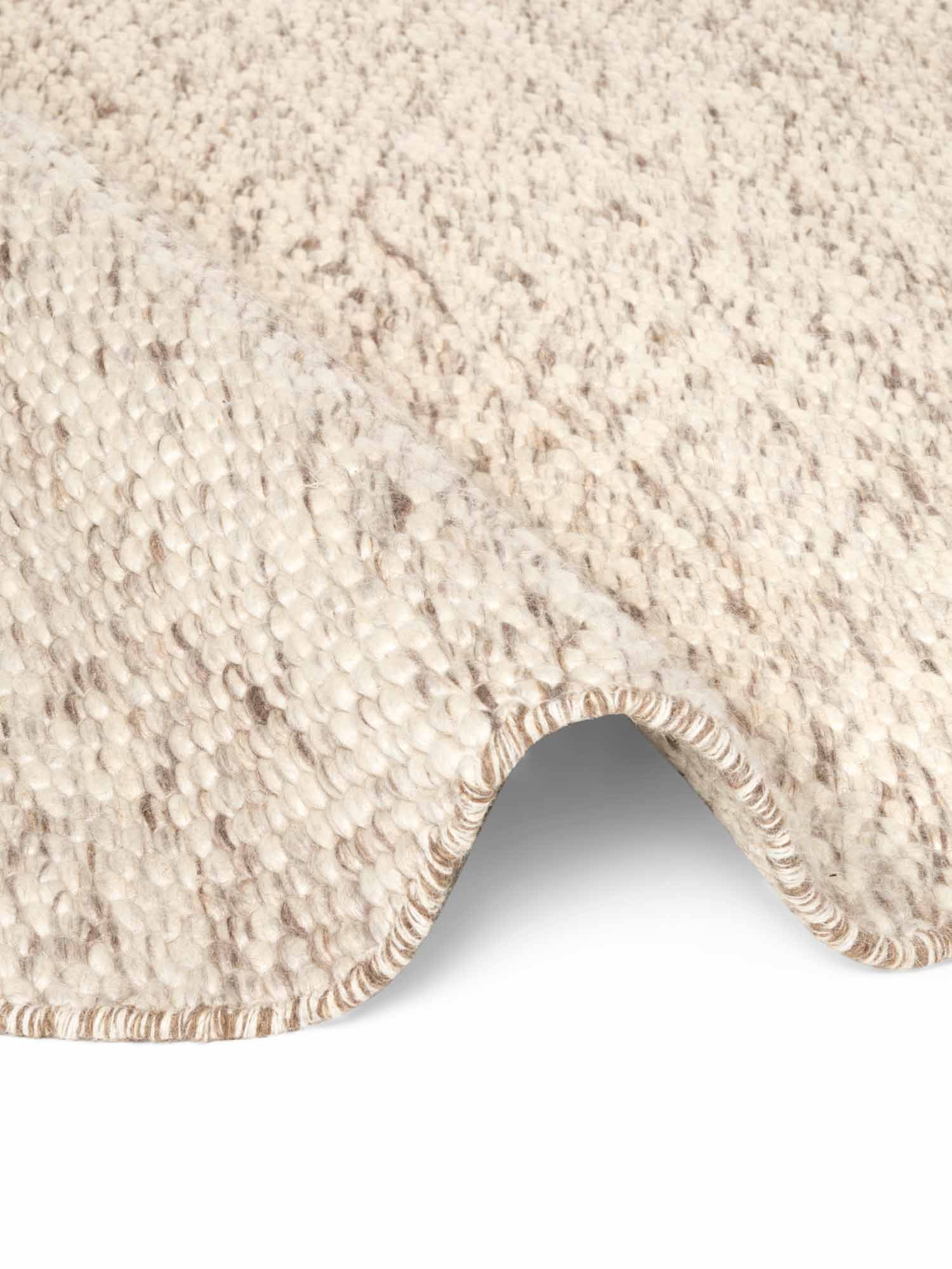 ELLE DECORATION LYON ULDTÆPPE, BEANS NATURLIG CREME BRUN