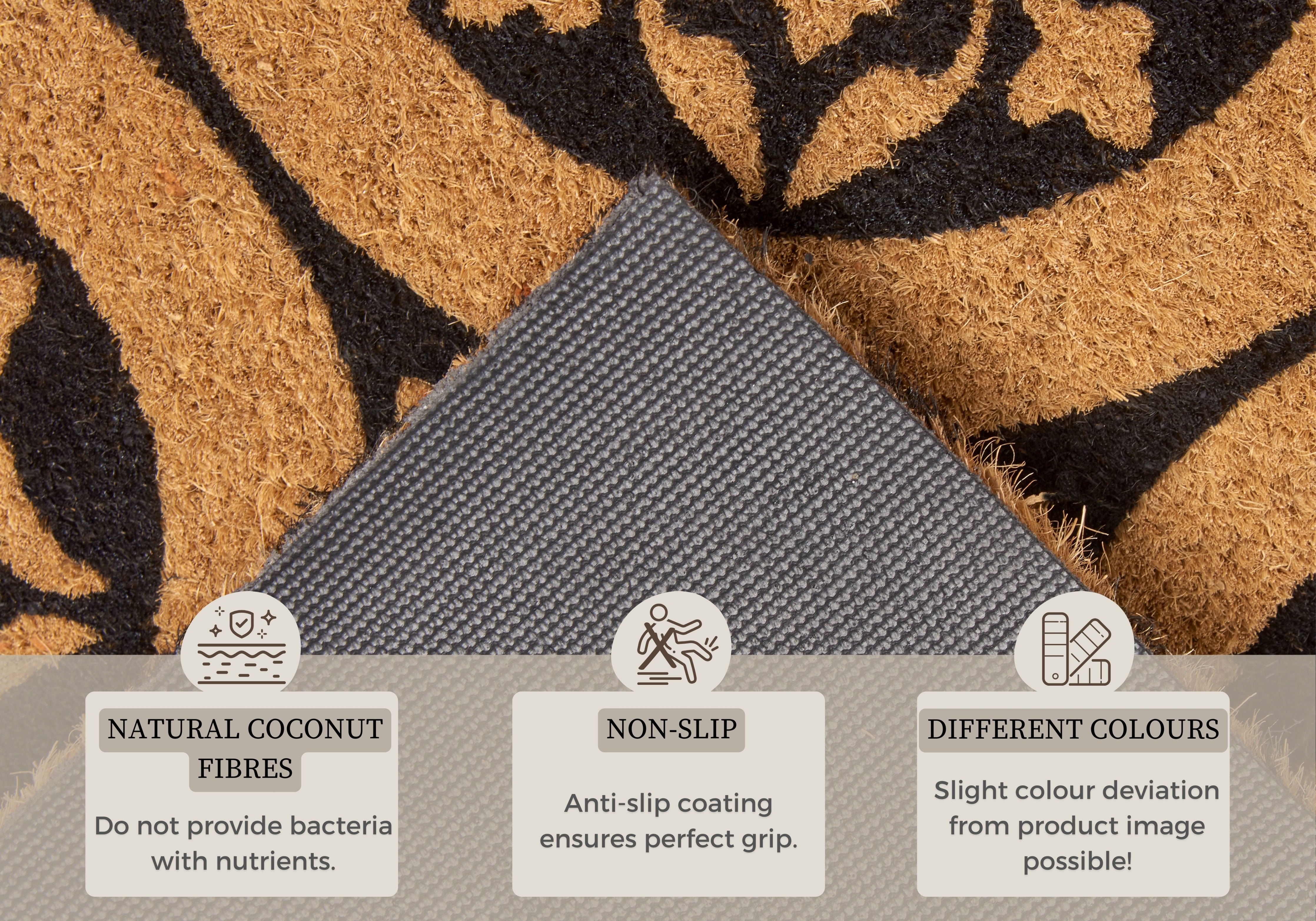 DØRMÅTTE KOKOS - ORNAMENTS