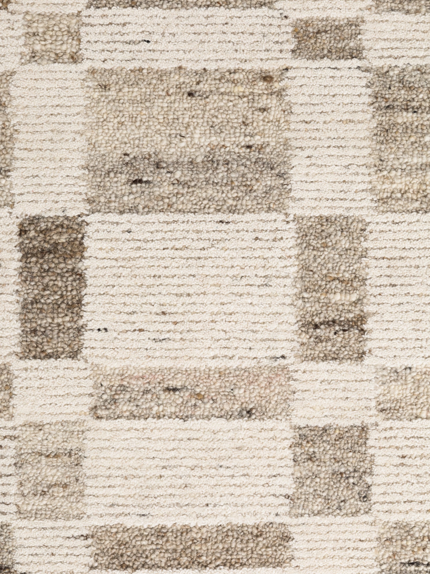 VIKOSA BOHO 1.0 ULDTÆPPE STRUCTA, NATURLIG CREME BRUN