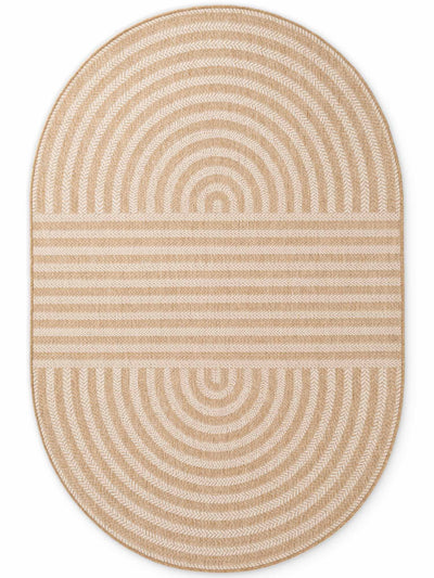 TED BAKER HARINGEY FLADVÆVET TÆPPE, WOODFIELD JUTE HVID