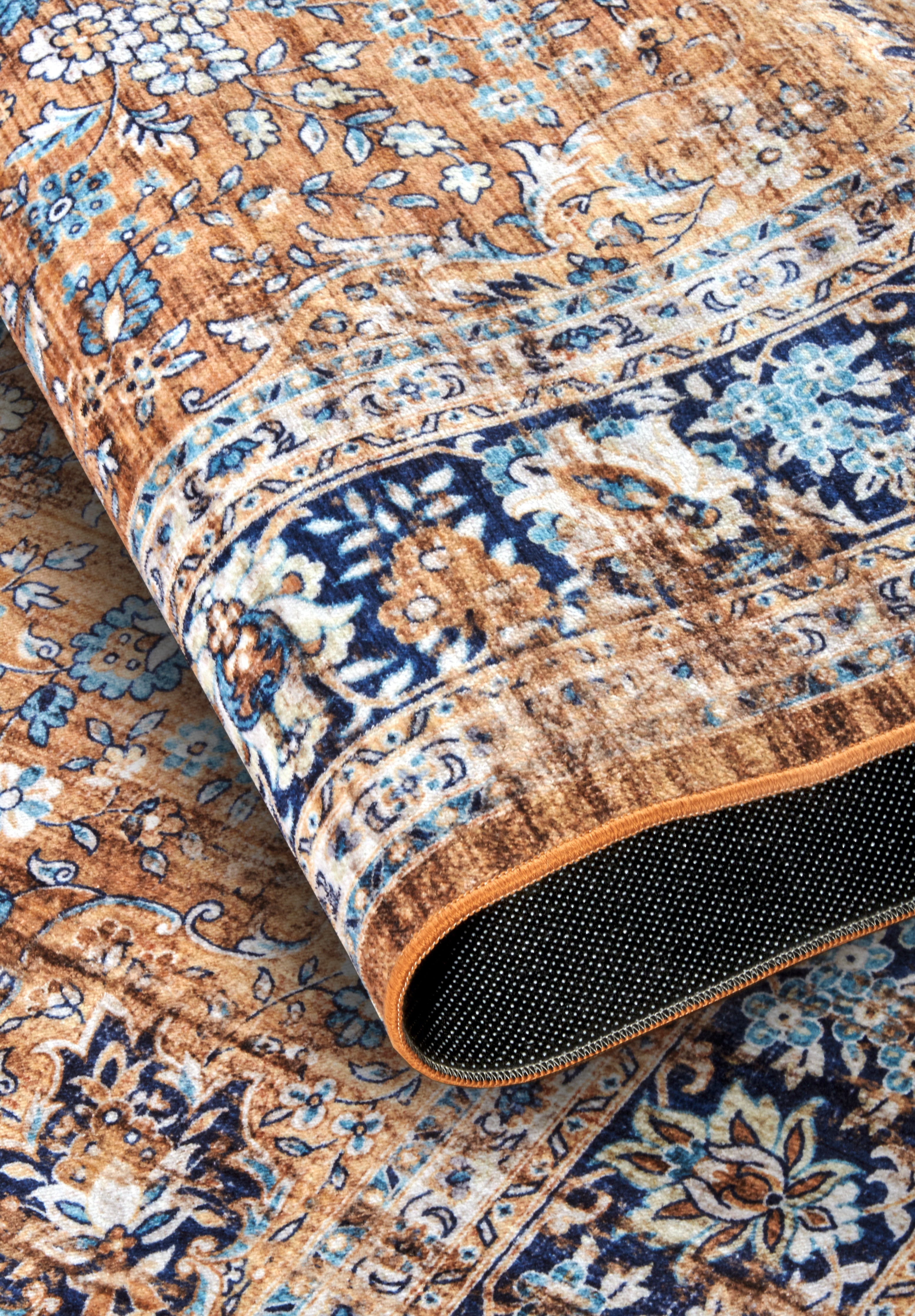 HANSE HOME ASYA TÆPPE KOBBERBLÅ - 106041