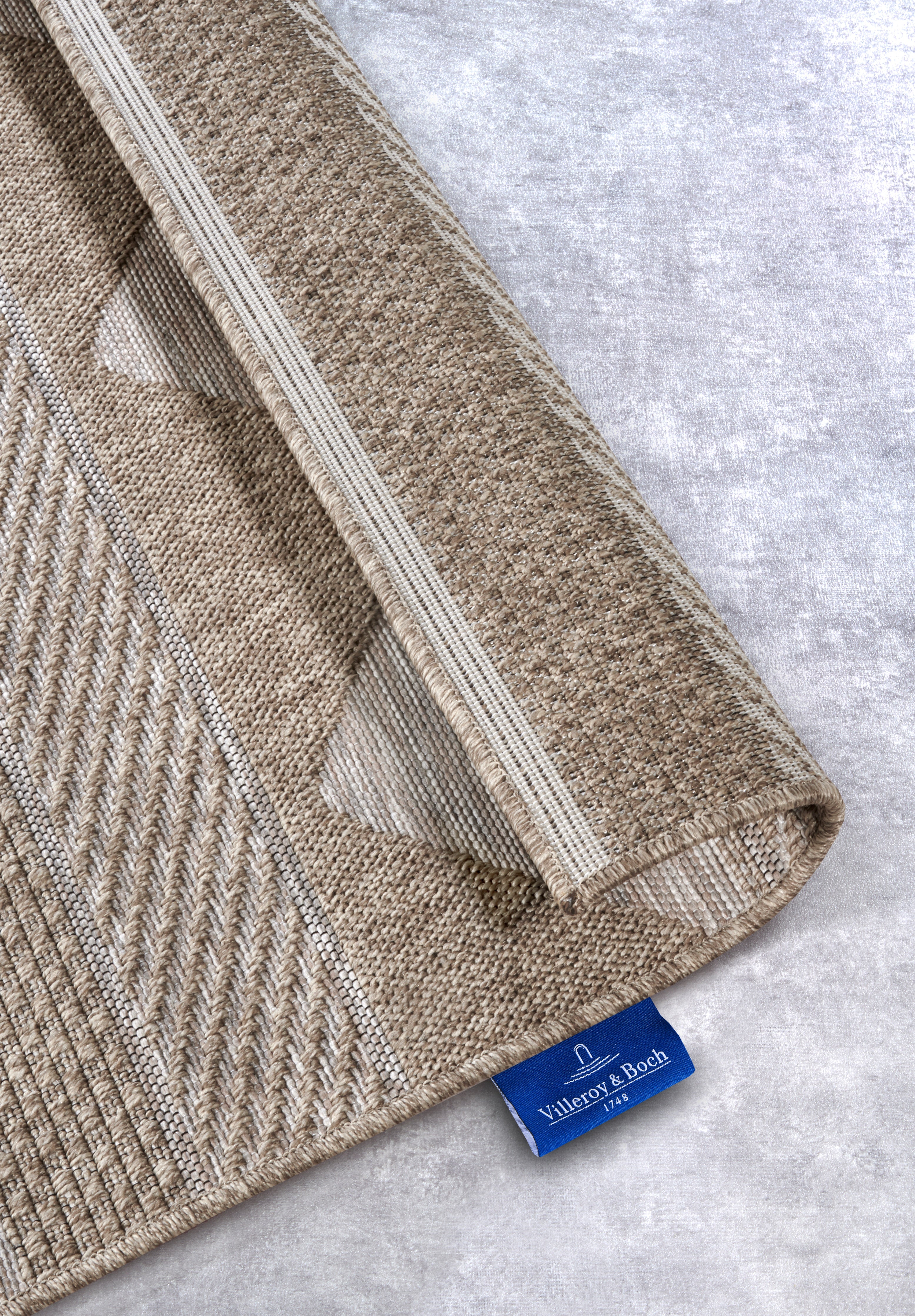 VILLEROY & BOCH 106080 IND - OG UDENDØRS TÆPPE ELISABETH, NATURLIG BRUN