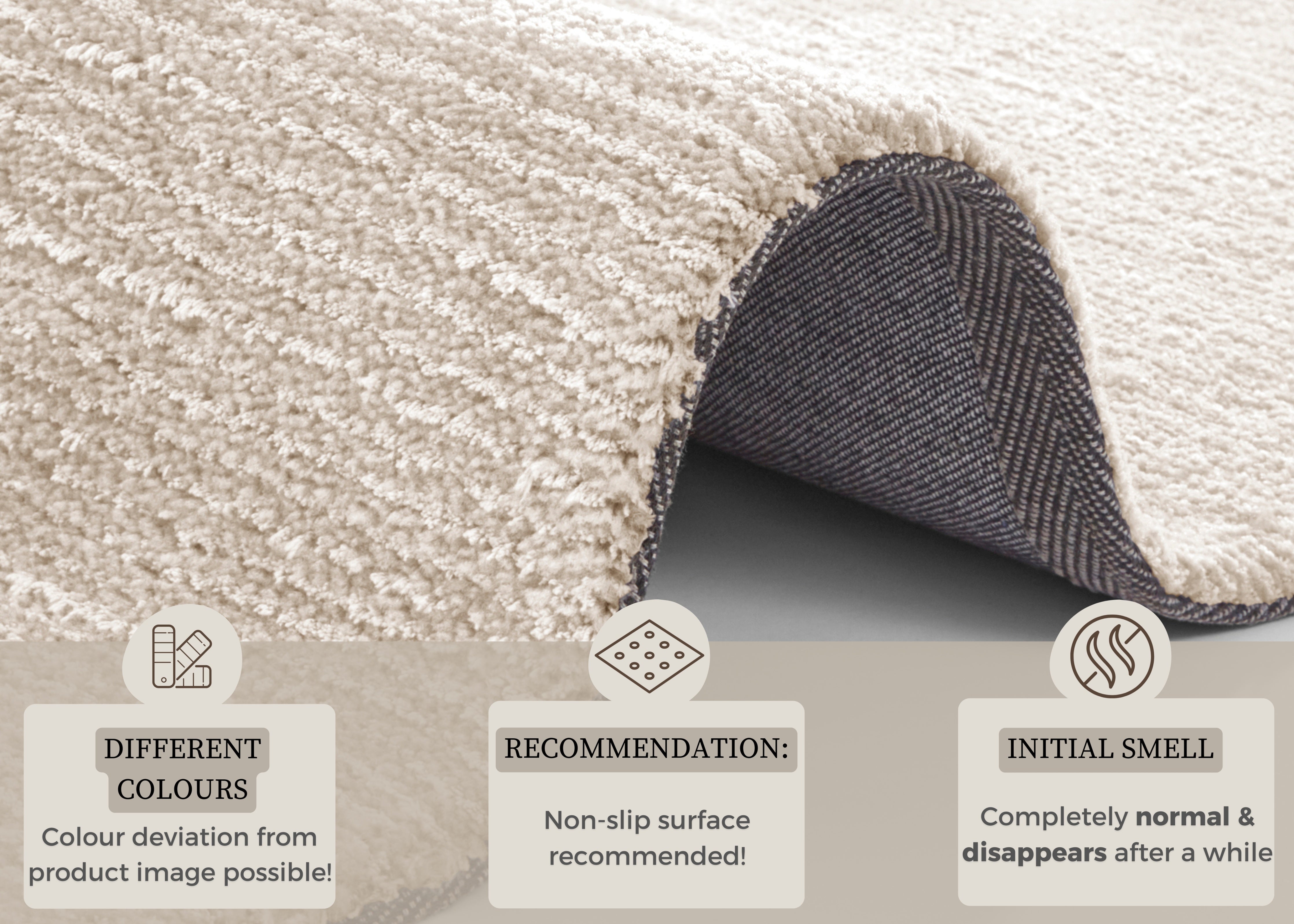 HANSE HOME CLOUD TÆPPE, BEIGE 103932