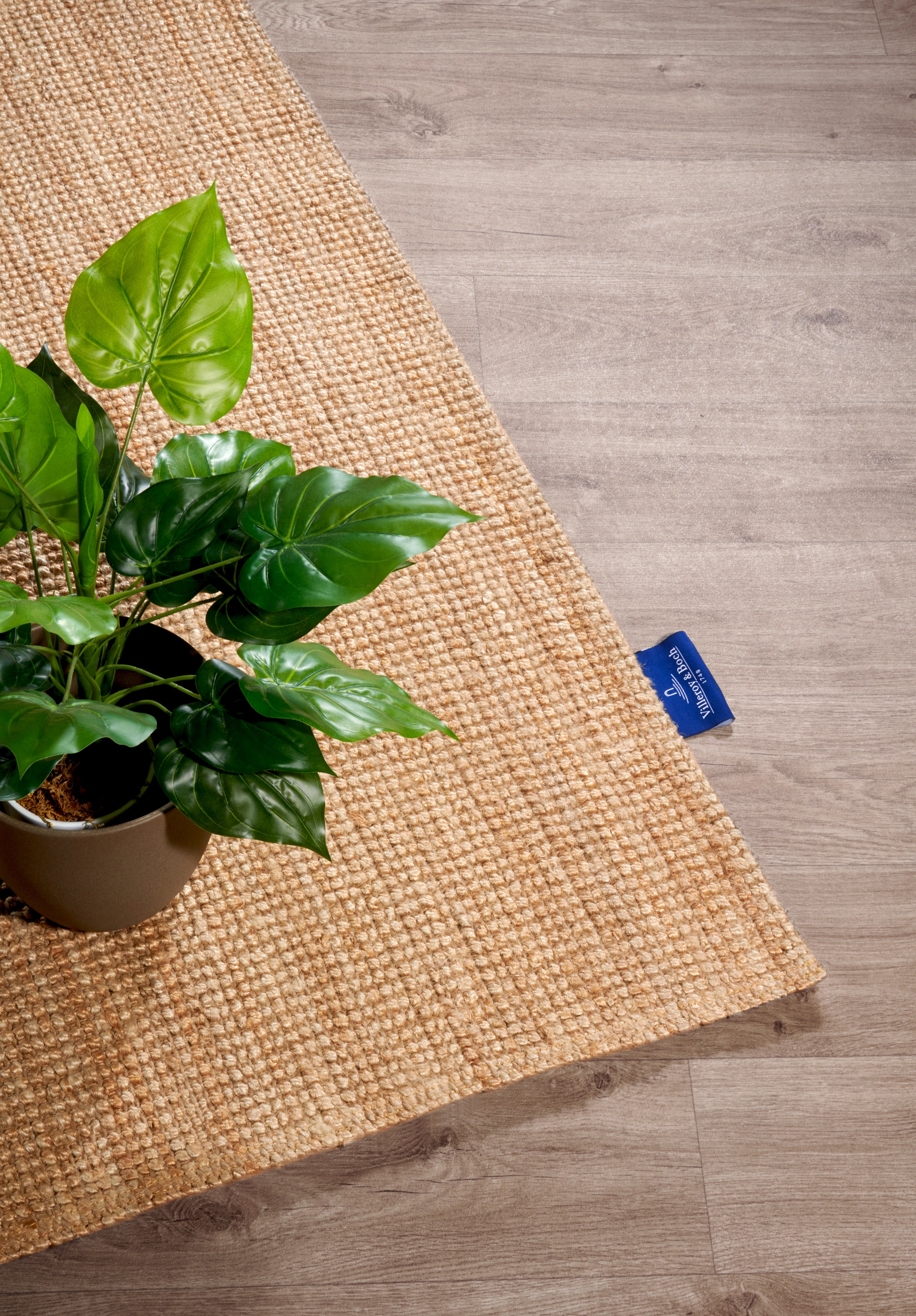 VILLEROY & BOCH 106067, JUTE TÆPPE ROSALIE NATURLIG GULD