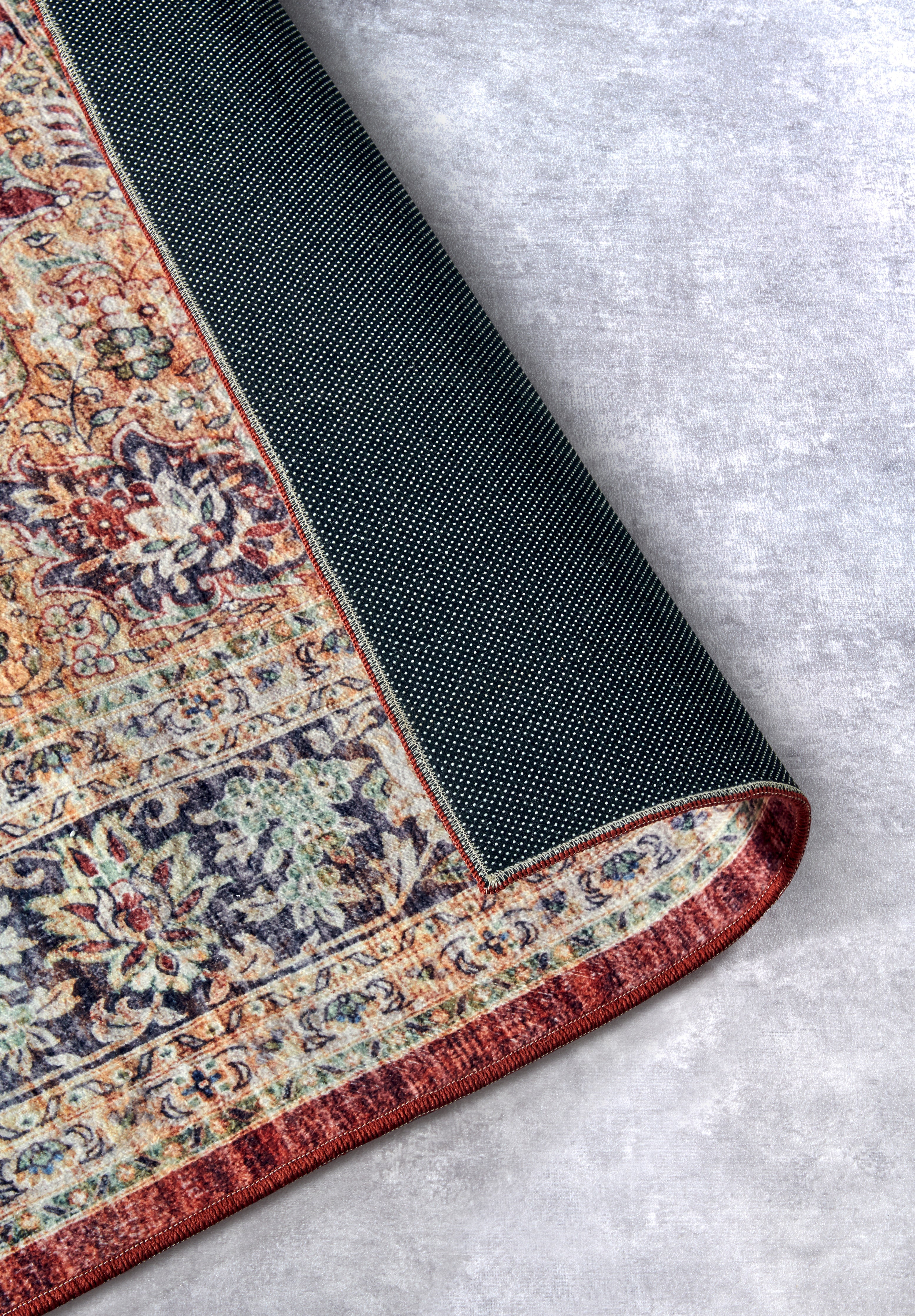 HANSE HOME ASYA TÆPPE RØD BLÅ - 106040