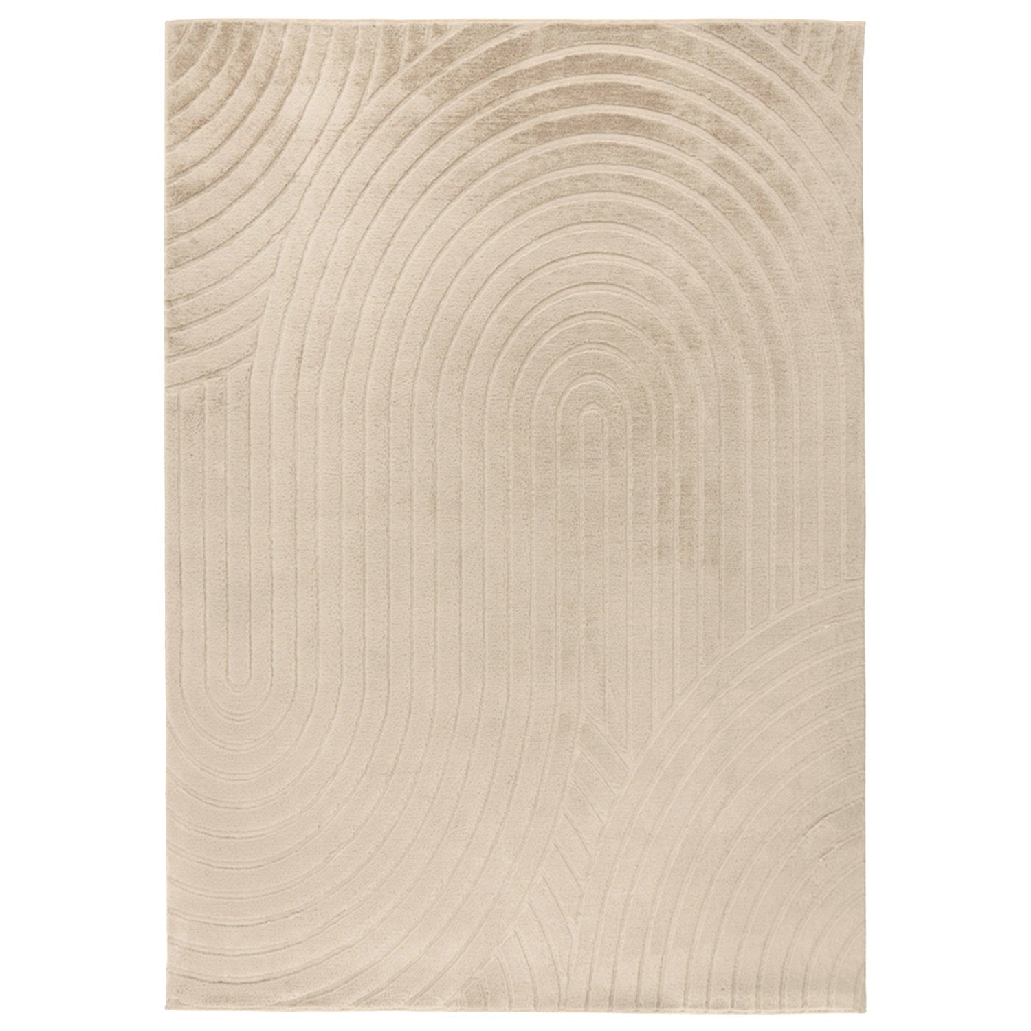 WAVY SOFT MODERNE PELSTÆPPE, 501 BEIGE
