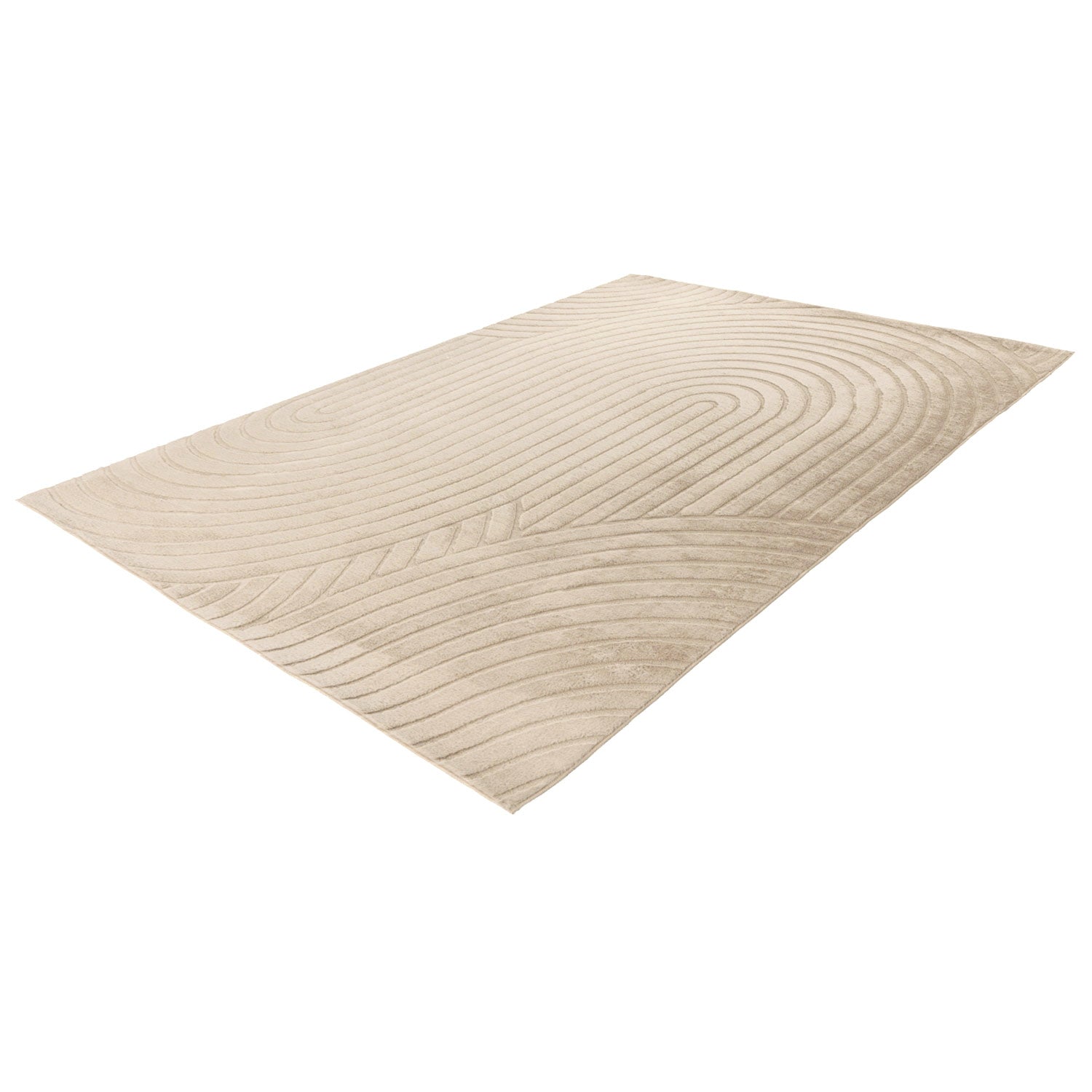 WAVY SOFT MODERNE PELSTÆPPE, 501 BEIGE