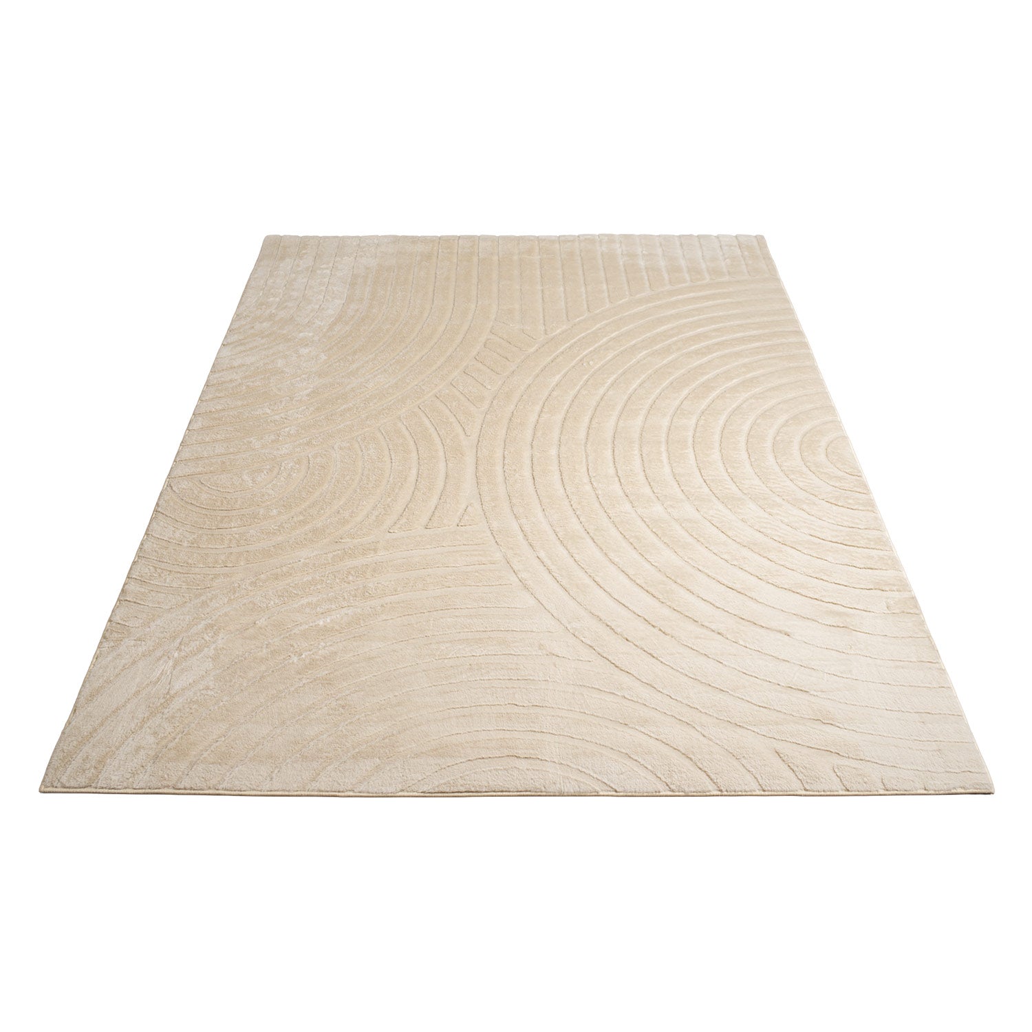 WAVY SOFT MODERNE PELSTÆPPE, 501 BEIGE