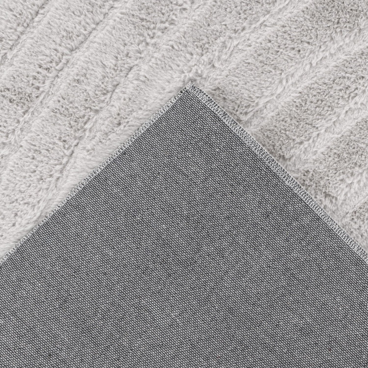 WAVY SOFT MODERNE PELSTÆPPE, 501 LYSEGRÅ