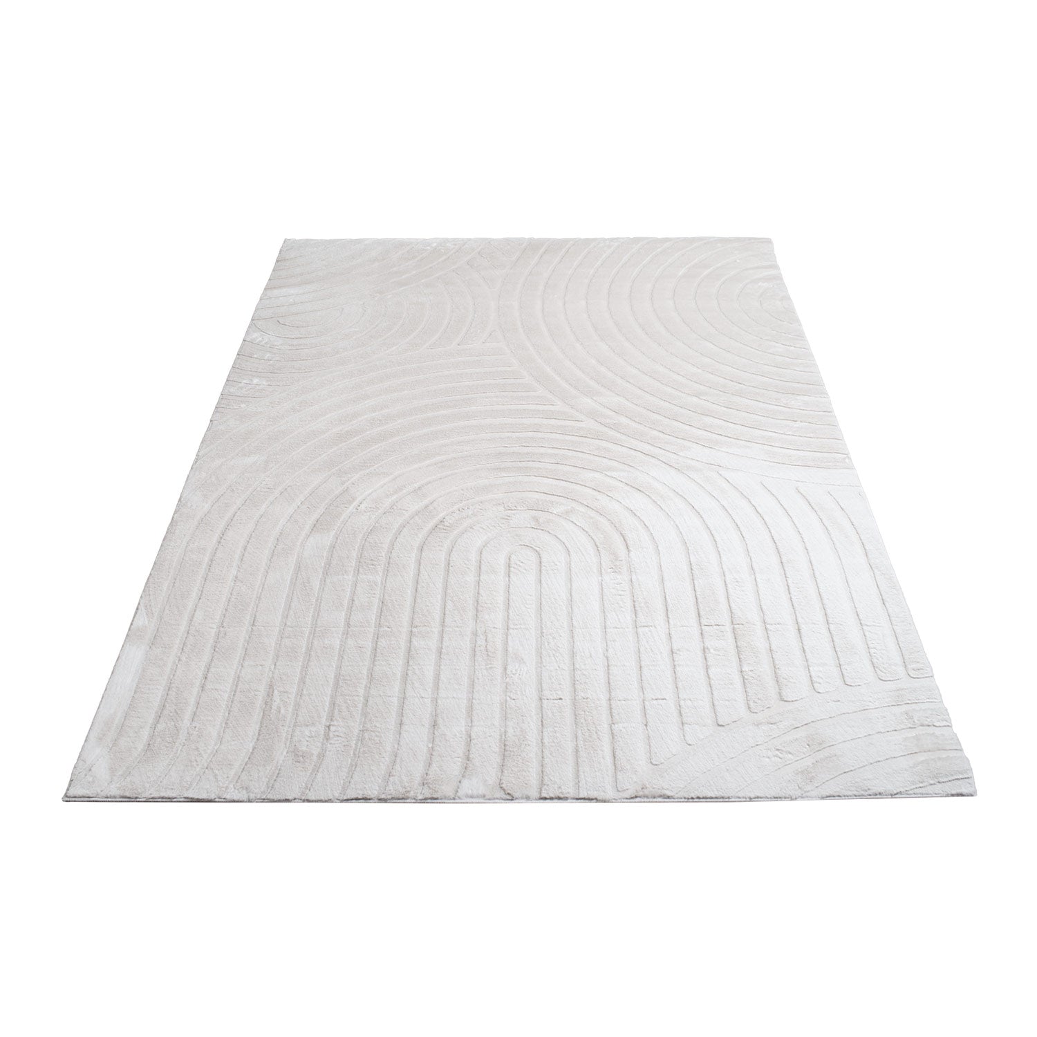 WAVY SOFT MODERNE PELSTÆPPE, 501 LYSEGRÅ