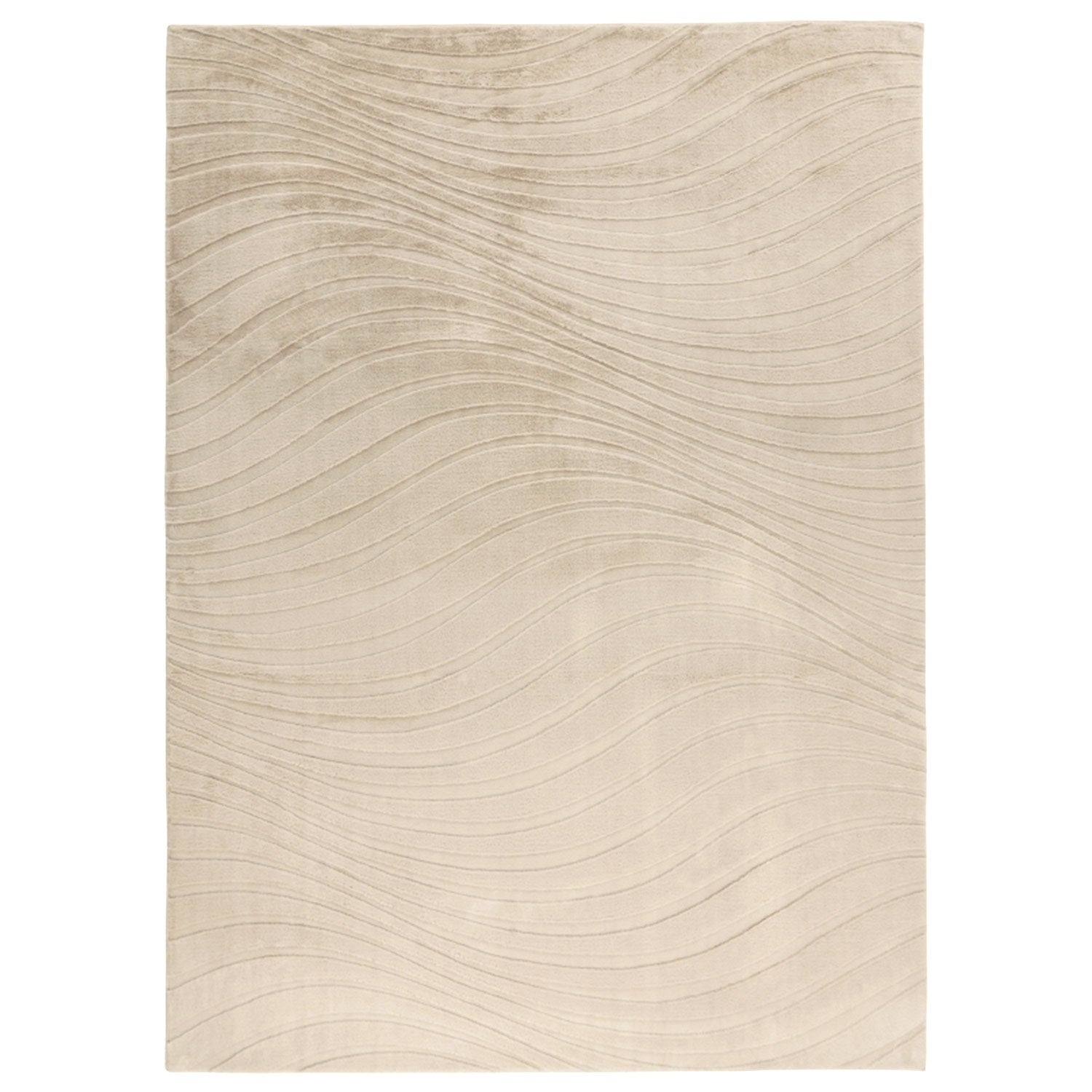 WAVY SOFT MODERNE PELSTÆPPE, 503 BEIGE