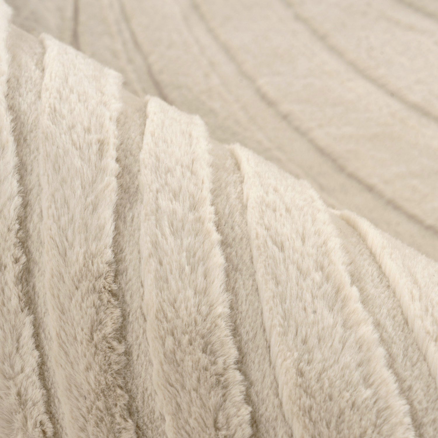 WAVY SOFT MODERNE PELSTÆPPE, 503 BEIGE
