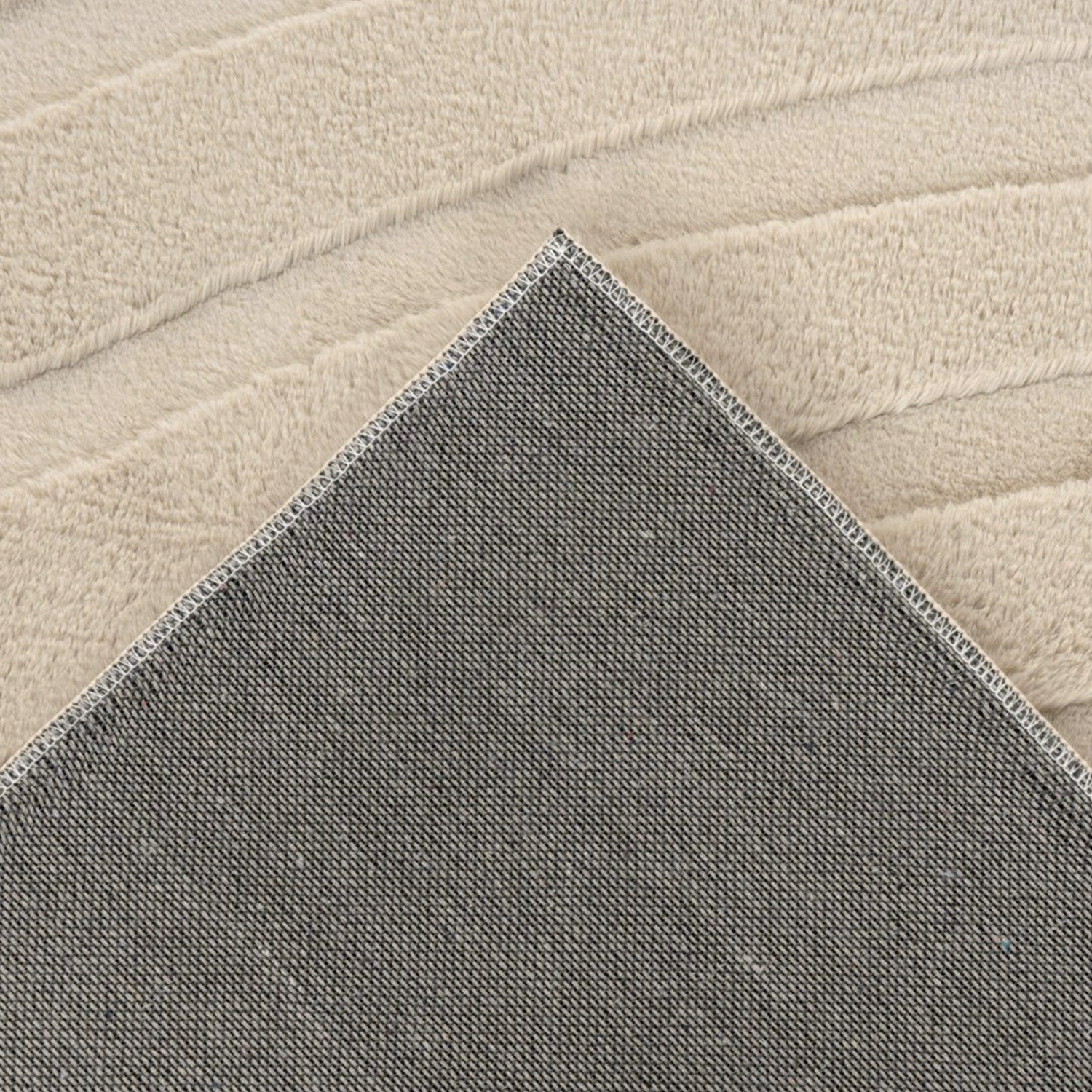 WAVY SOFT MODERNE PELSTÆPPE, 503 BEIGE