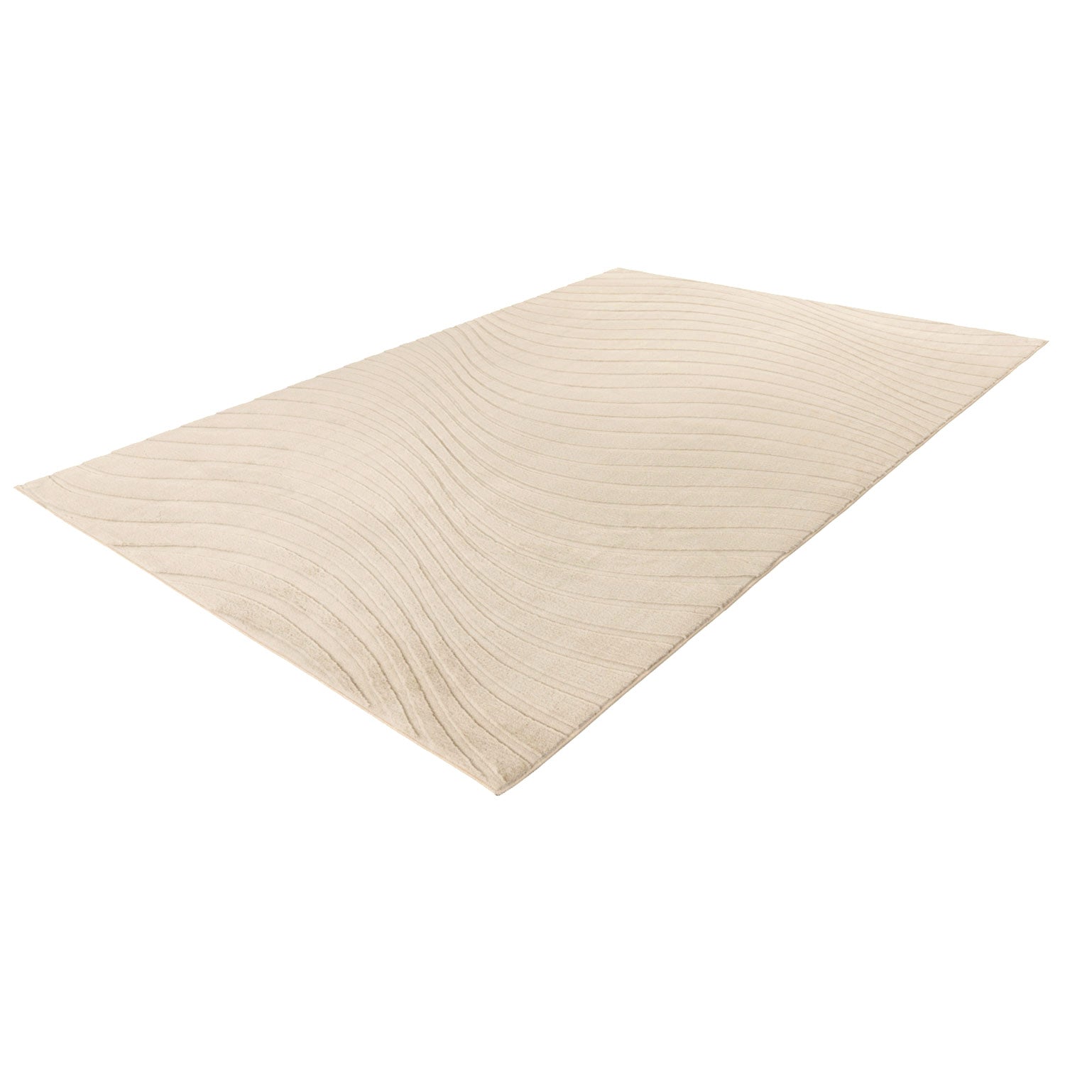 WAVY SOFT MODERNE PELSTÆPPE, 503 BEIGE