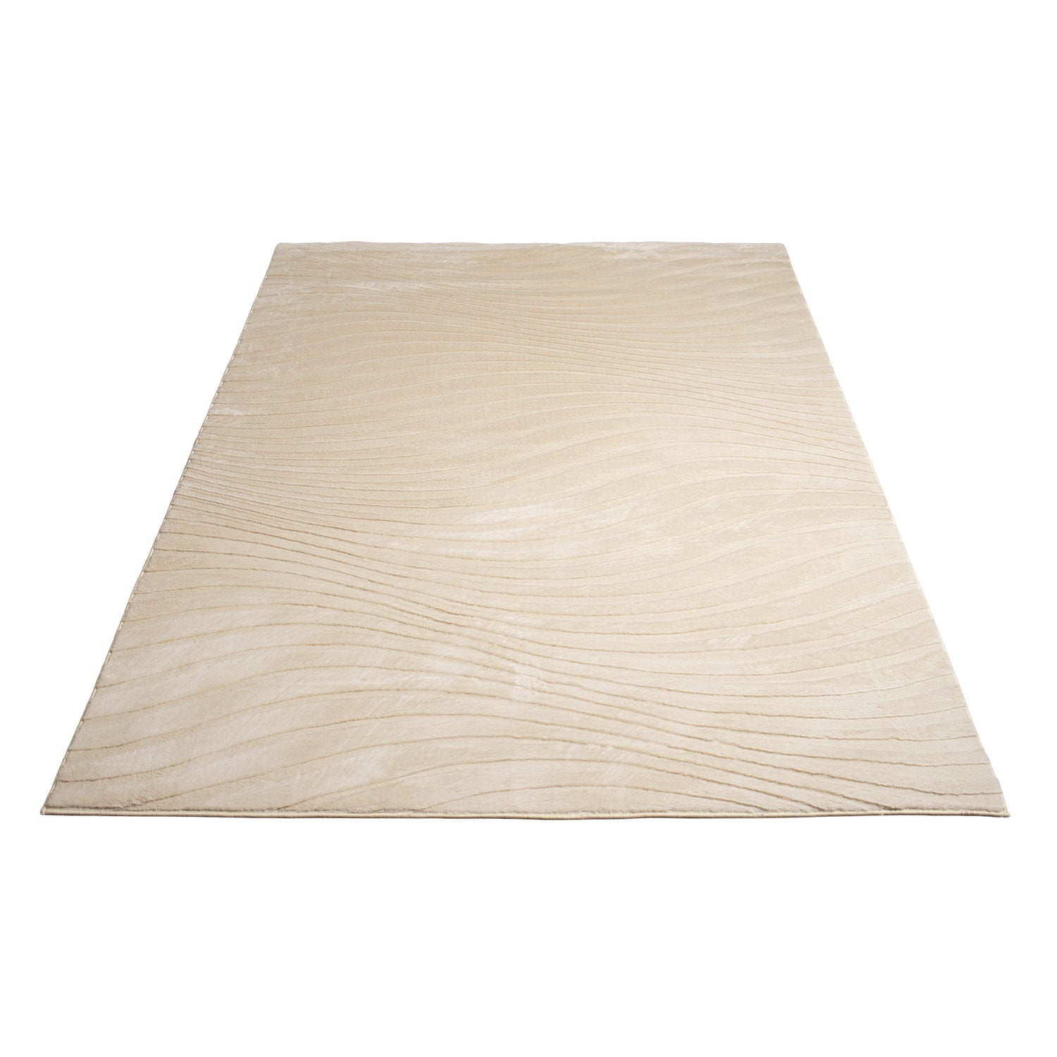 WAVY SOFT MODERNE PELSTÆPPE, 503 BEIGE