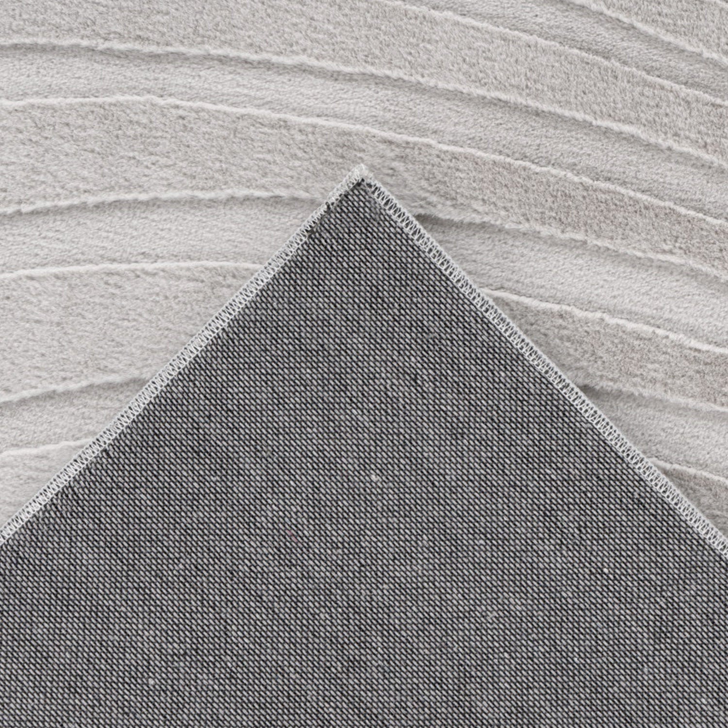 WAVY SOFT MODERNE PELSTÆPPE, 503 LYSEGRÅ